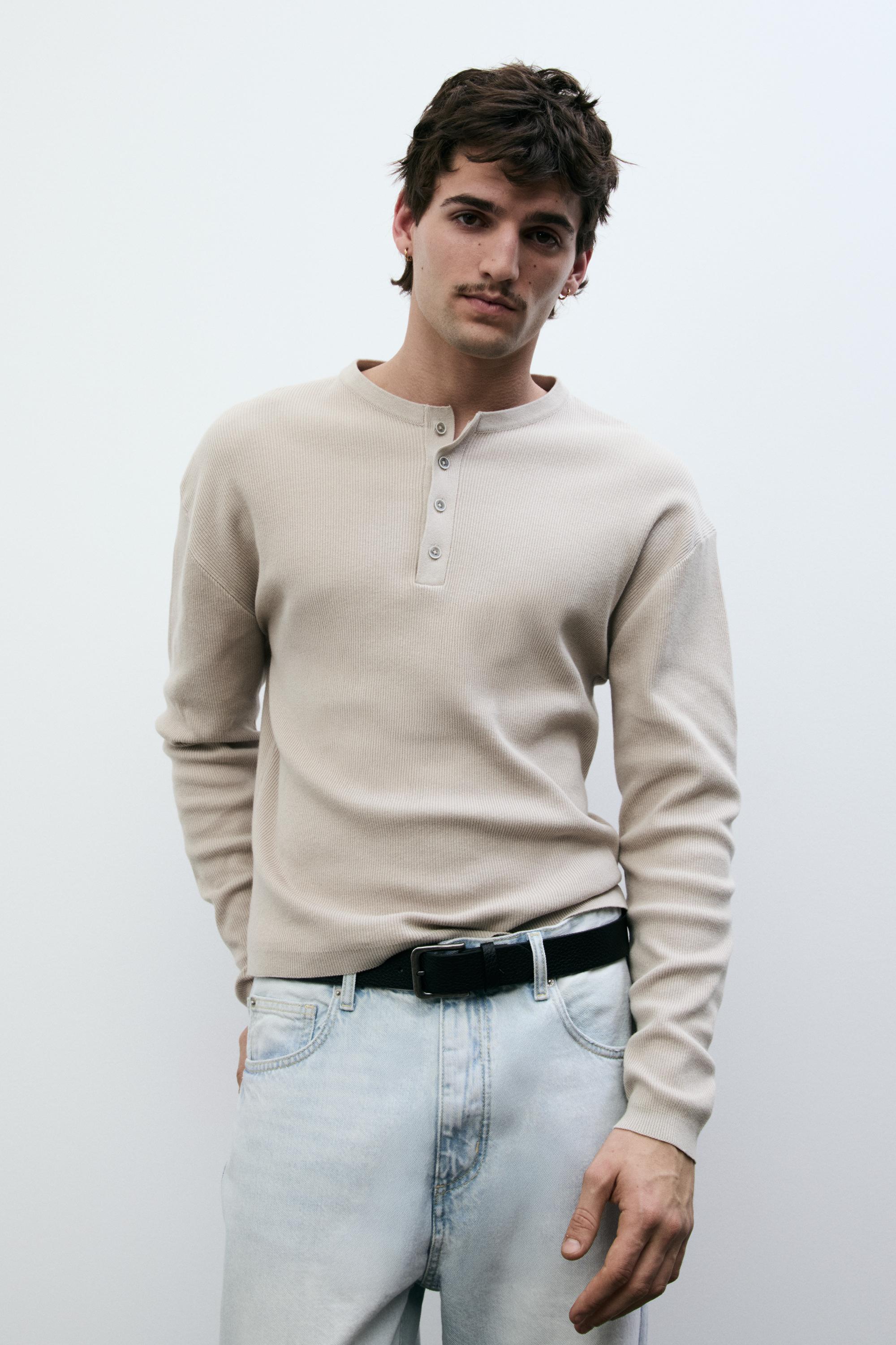 Henley yaka t-shirt - Görsel 15