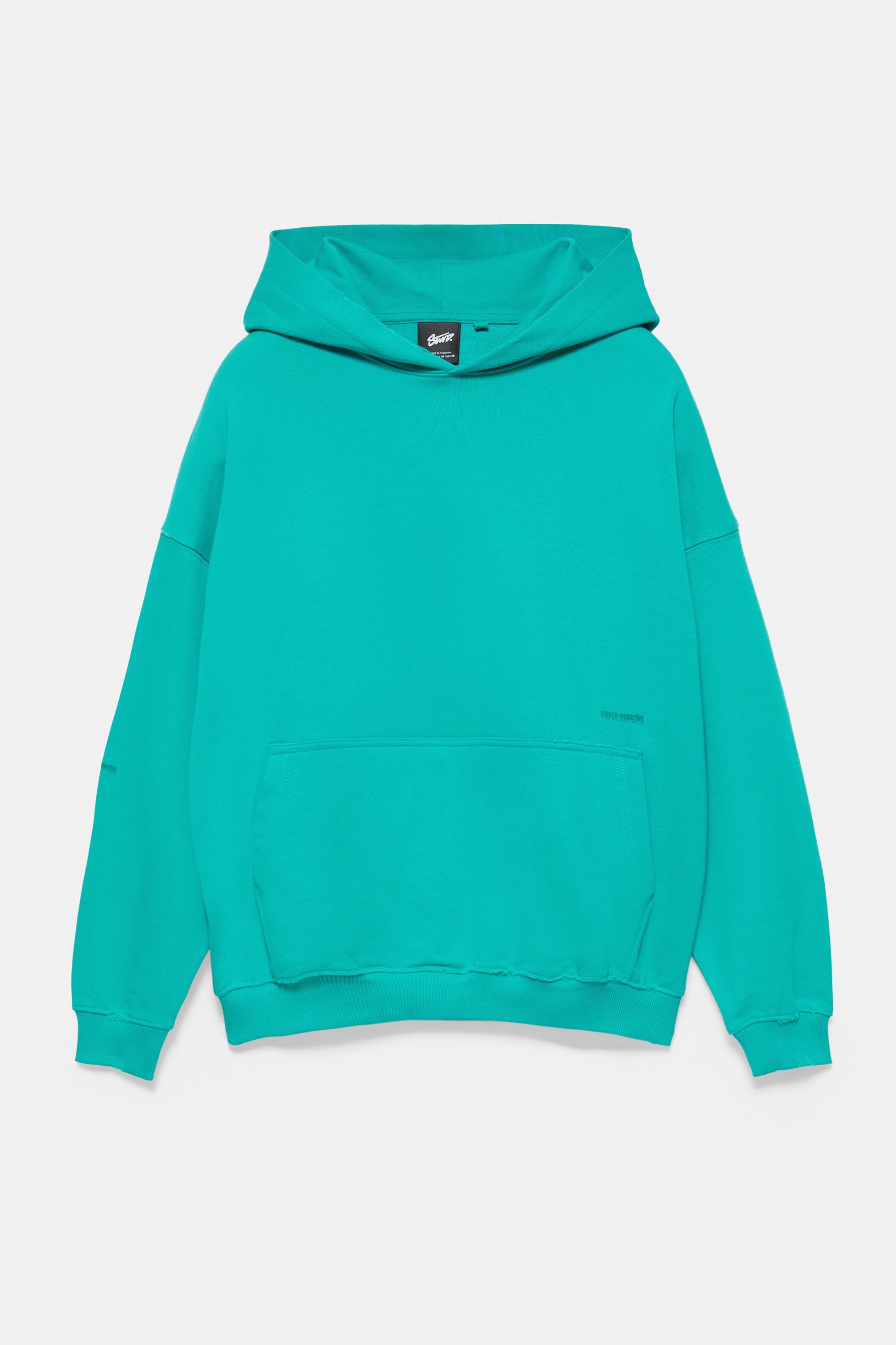 STWD boxy sweatshirt — Turquoise