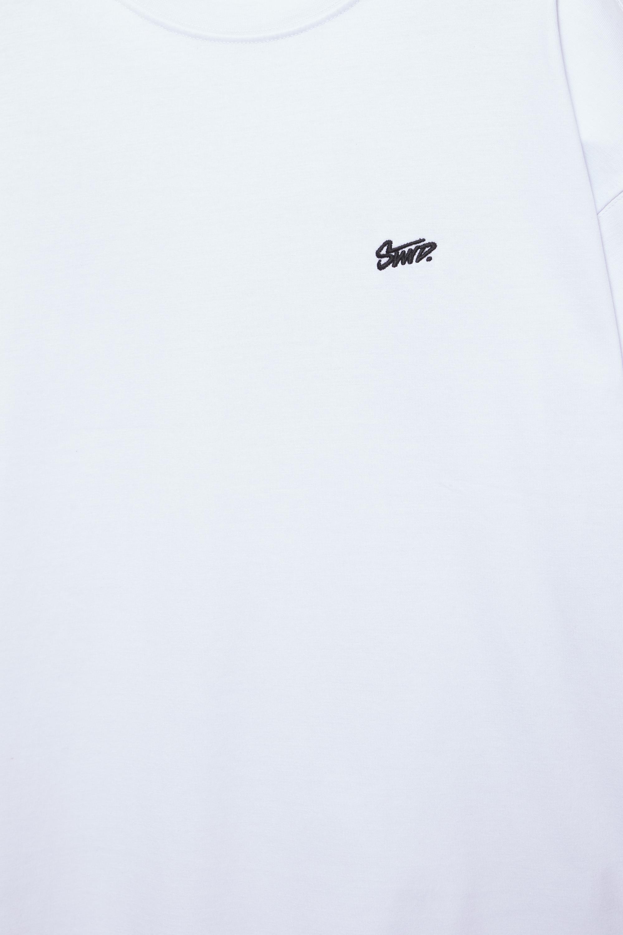 STWD logo boxy T-shirt — White