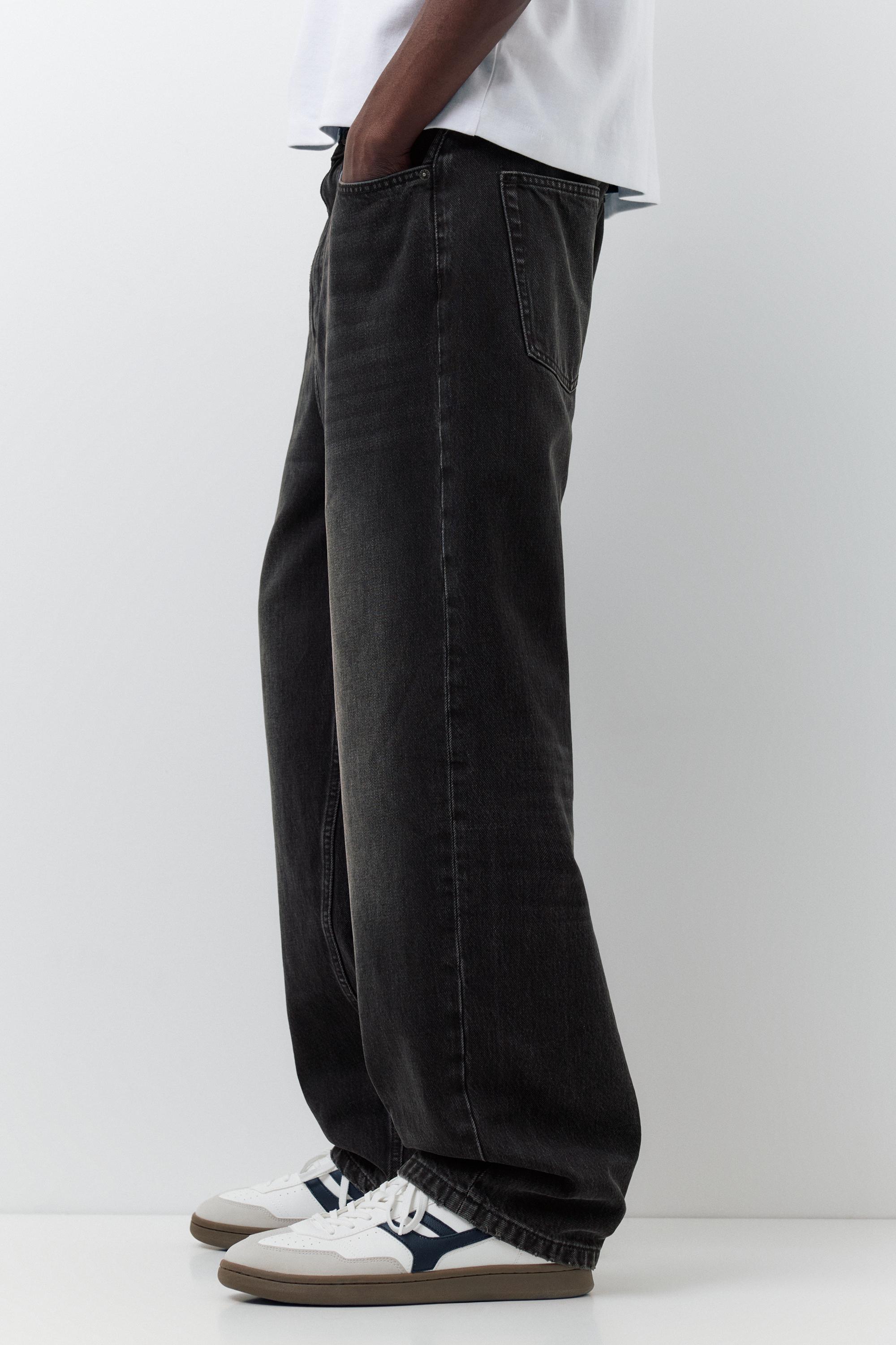Baggy jeans — Faded black