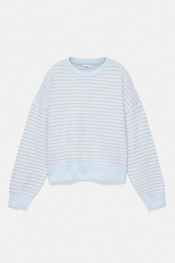 Sweter boxy z miękkiej dzianiny