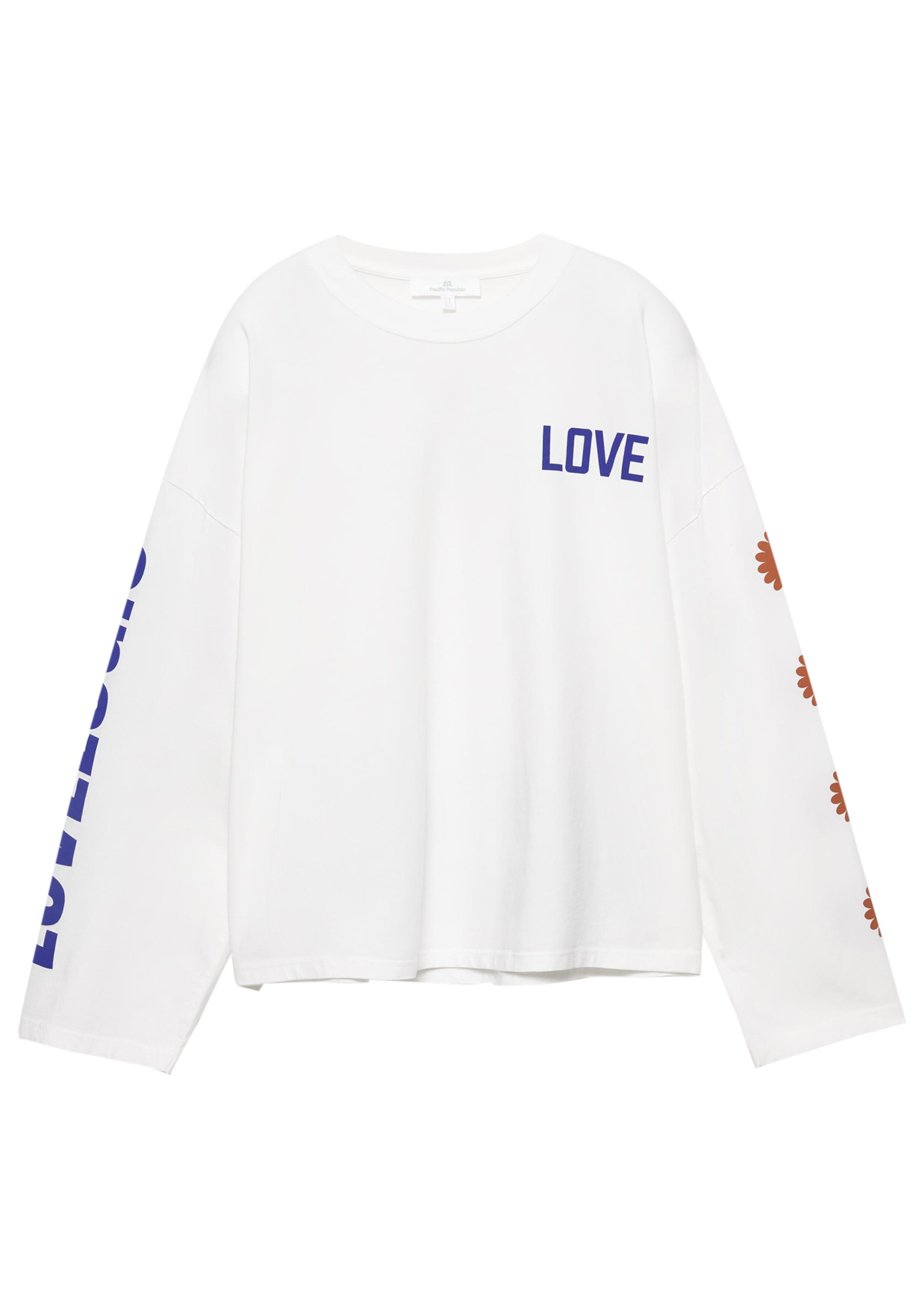 Love graphic T-shirt — Ice