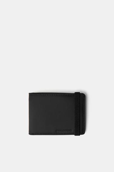 Rubberised wallet — Black 1