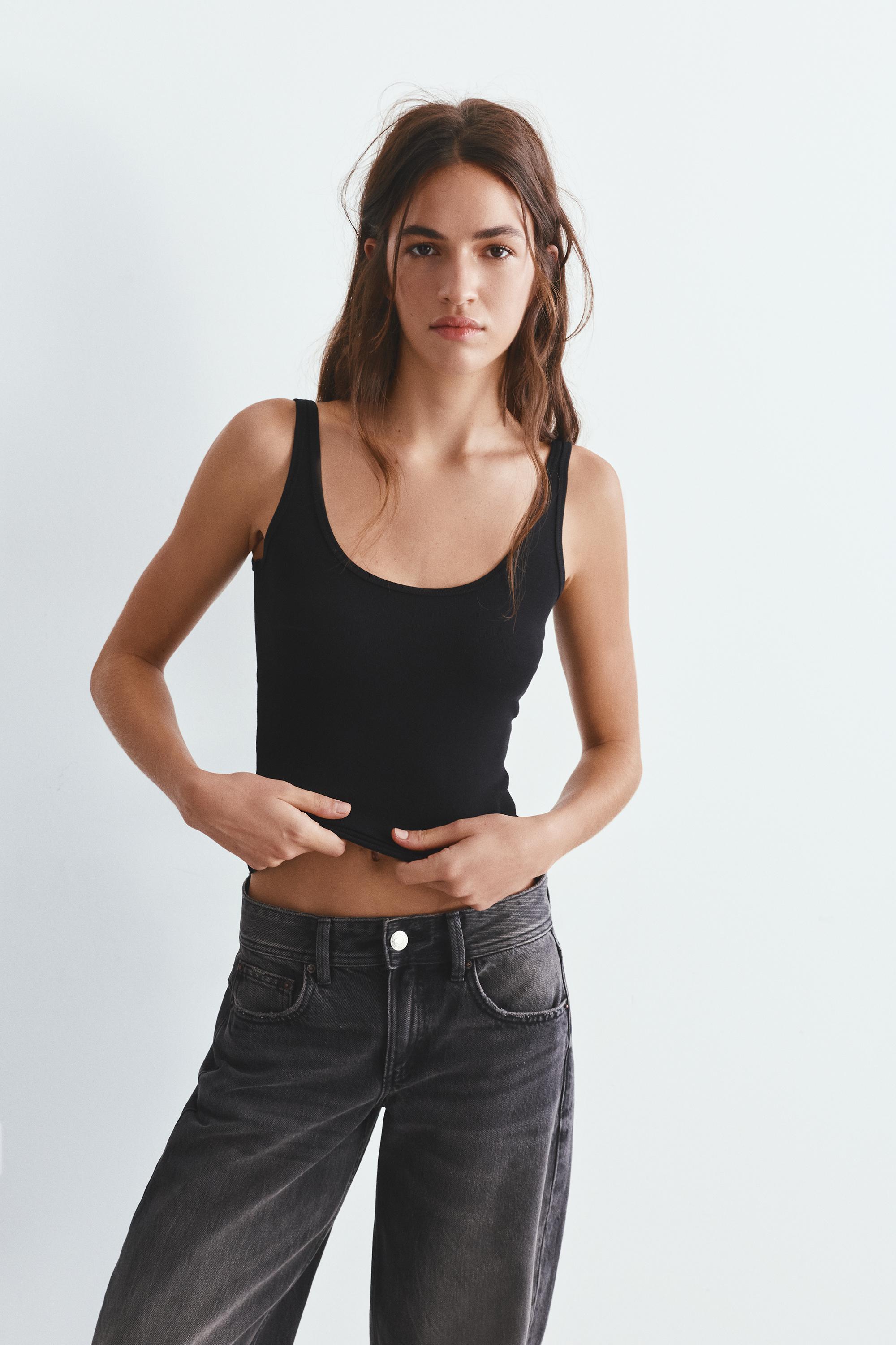 Modal askılı tank top - Görsel 17