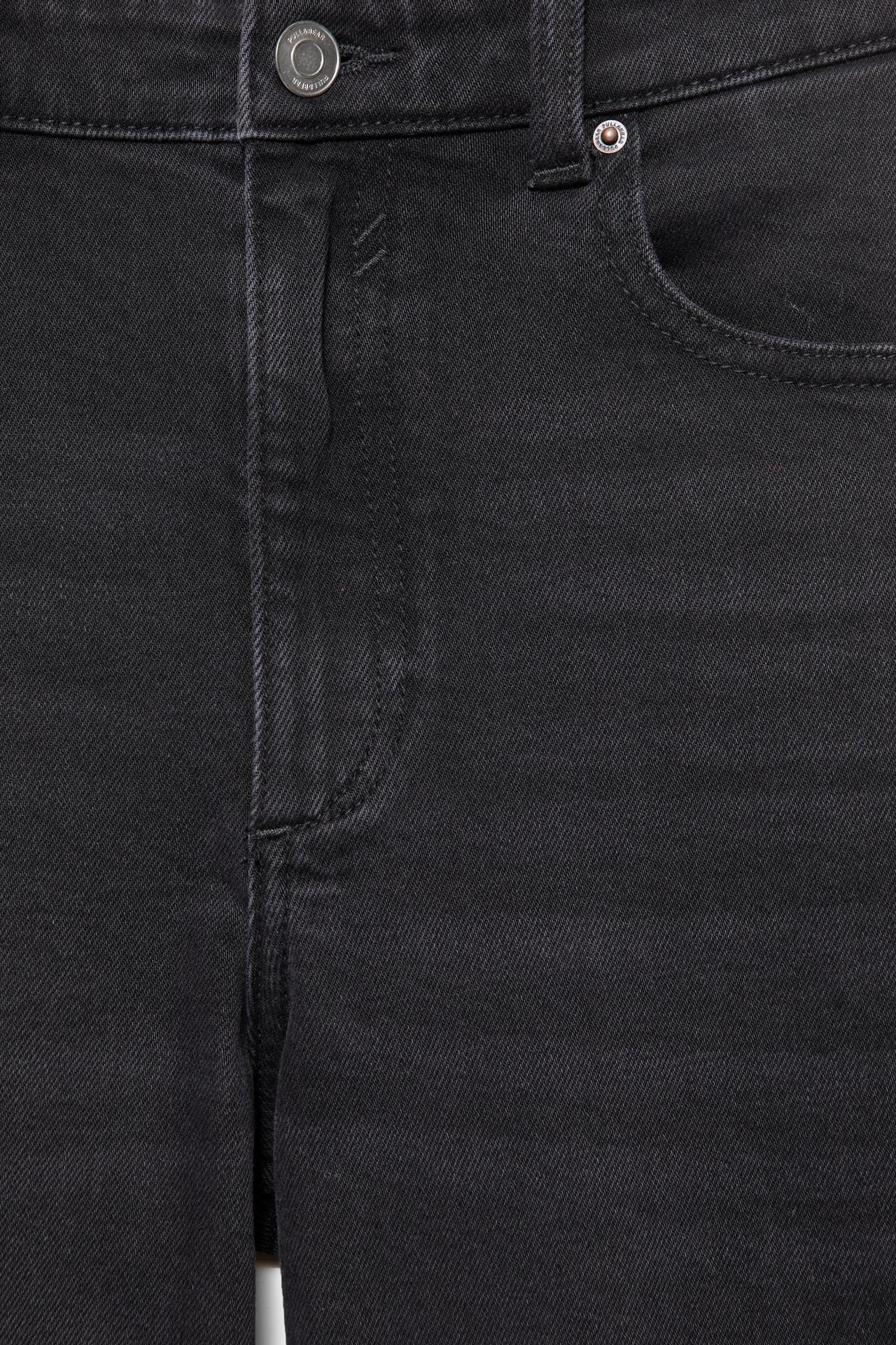 Super wide-leg comfort jeans — Black