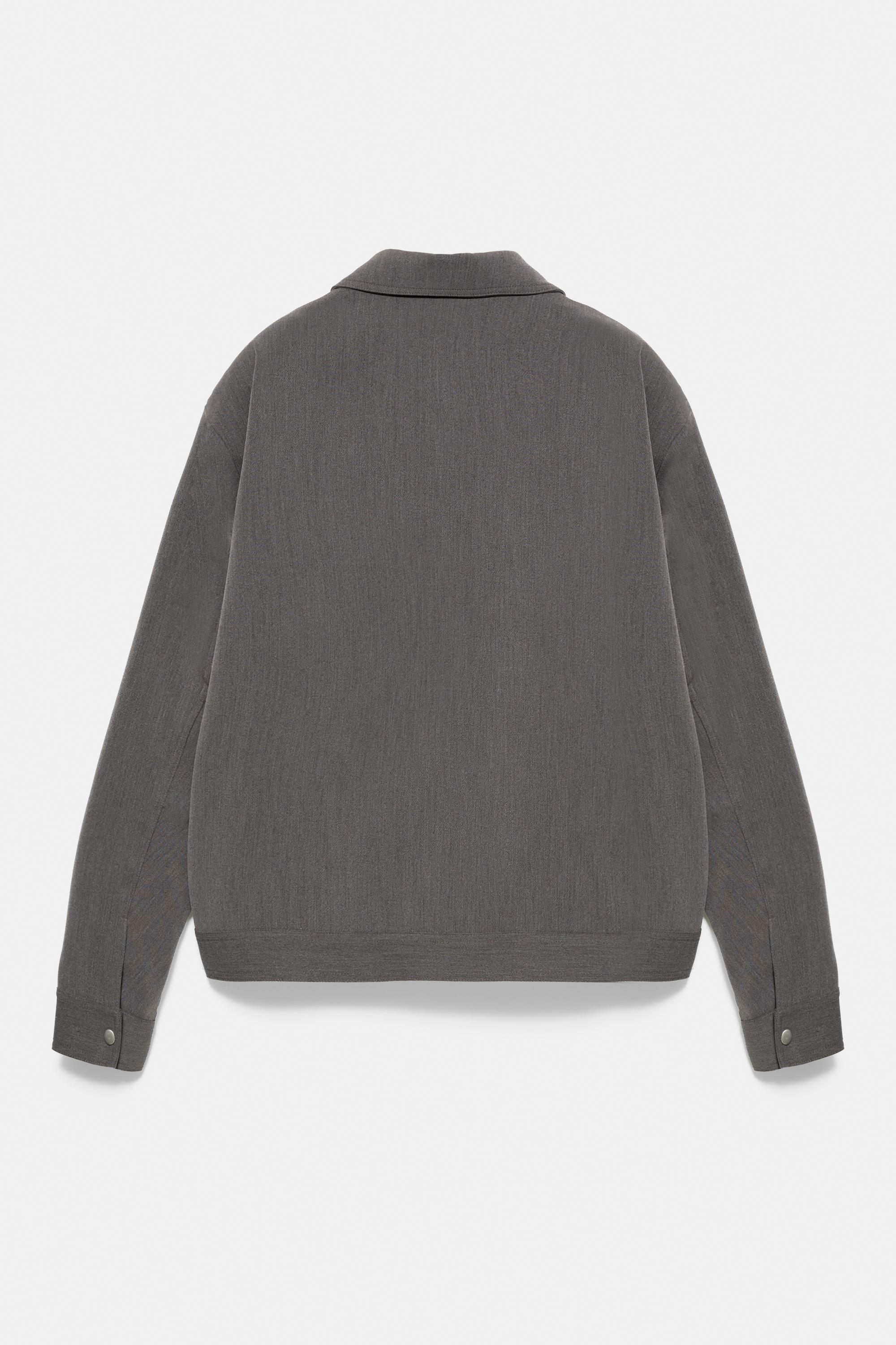 Pull&Bear Fermuarlı tailored fit ceket