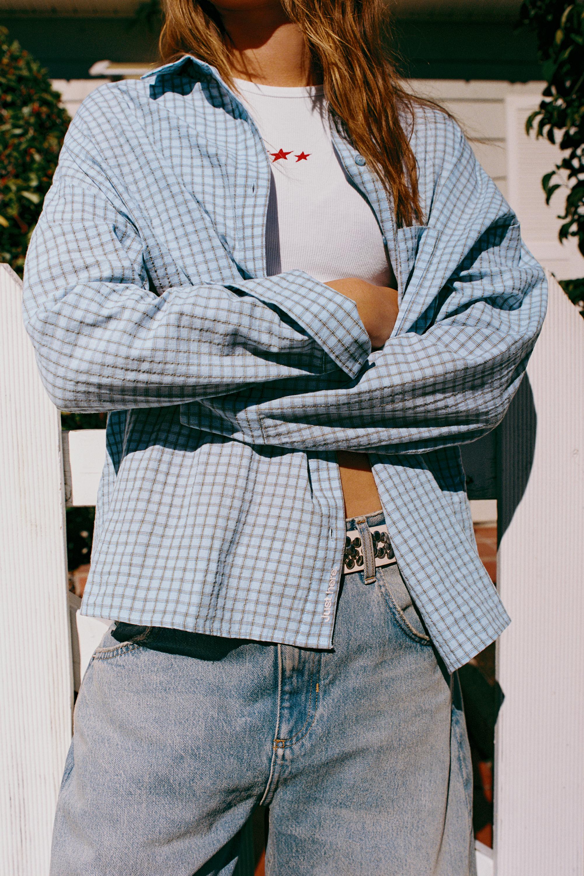 Kareli cepli gömlek - Görsel 15