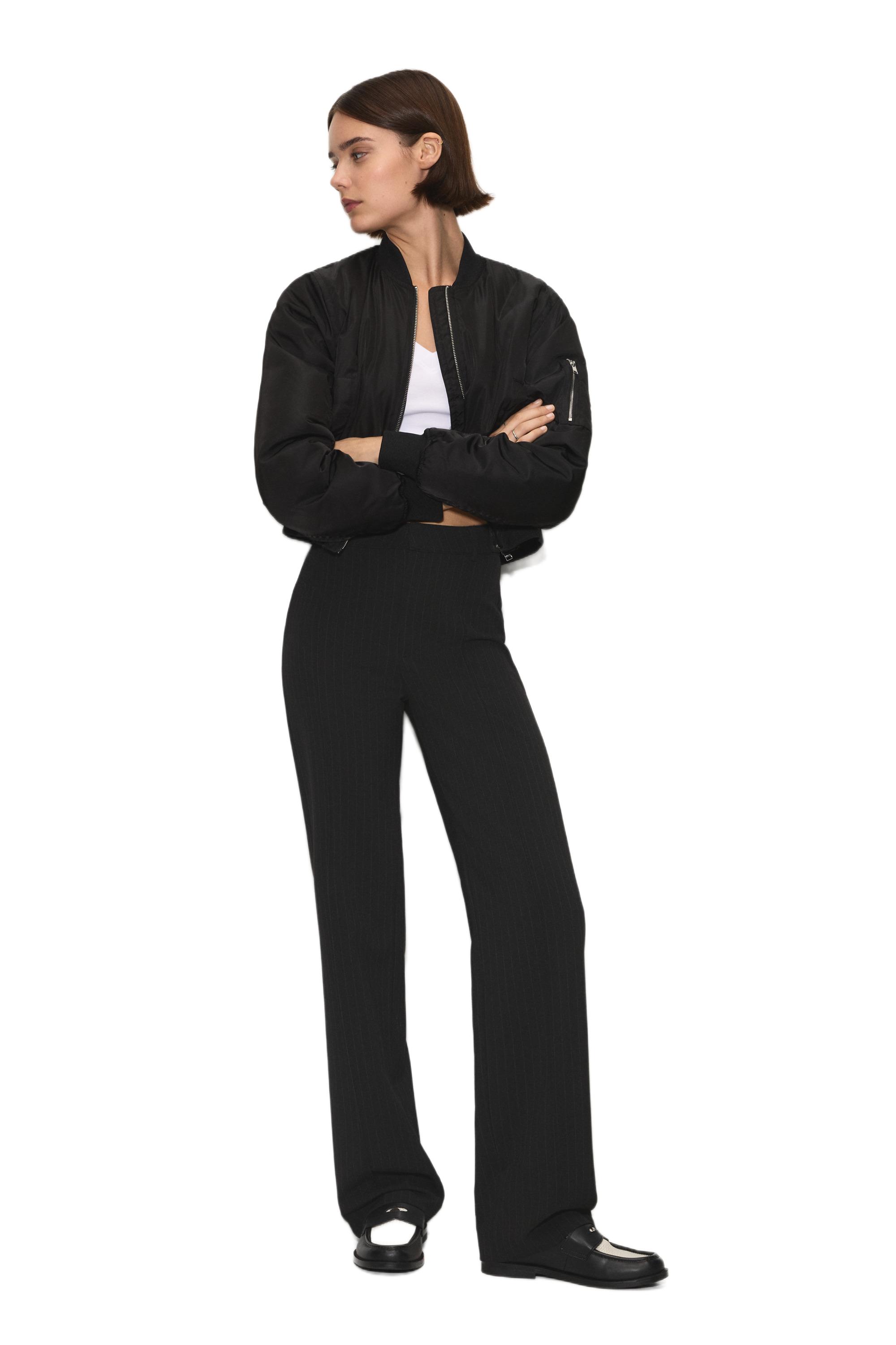 Dikiş detaylı kumaş pantolon - Görsel 126