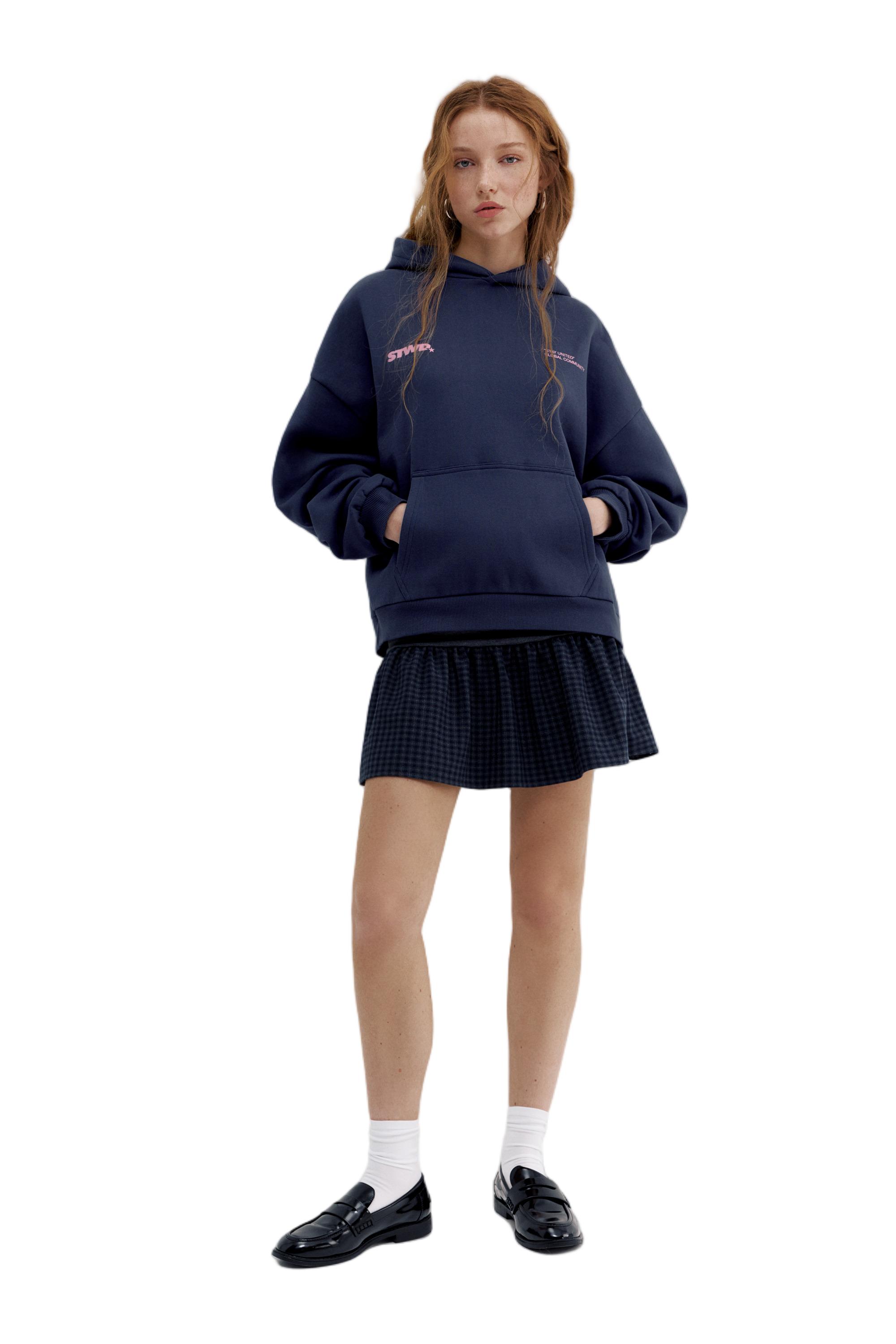 Kapüşonlu STWD yıldız sweatshirt - Görsel 15