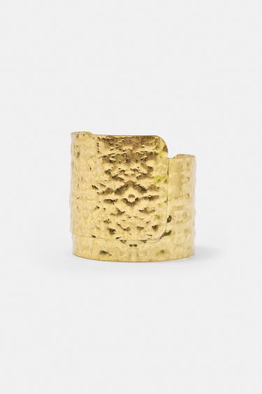 Wide gold arm cuff — Gold 4
