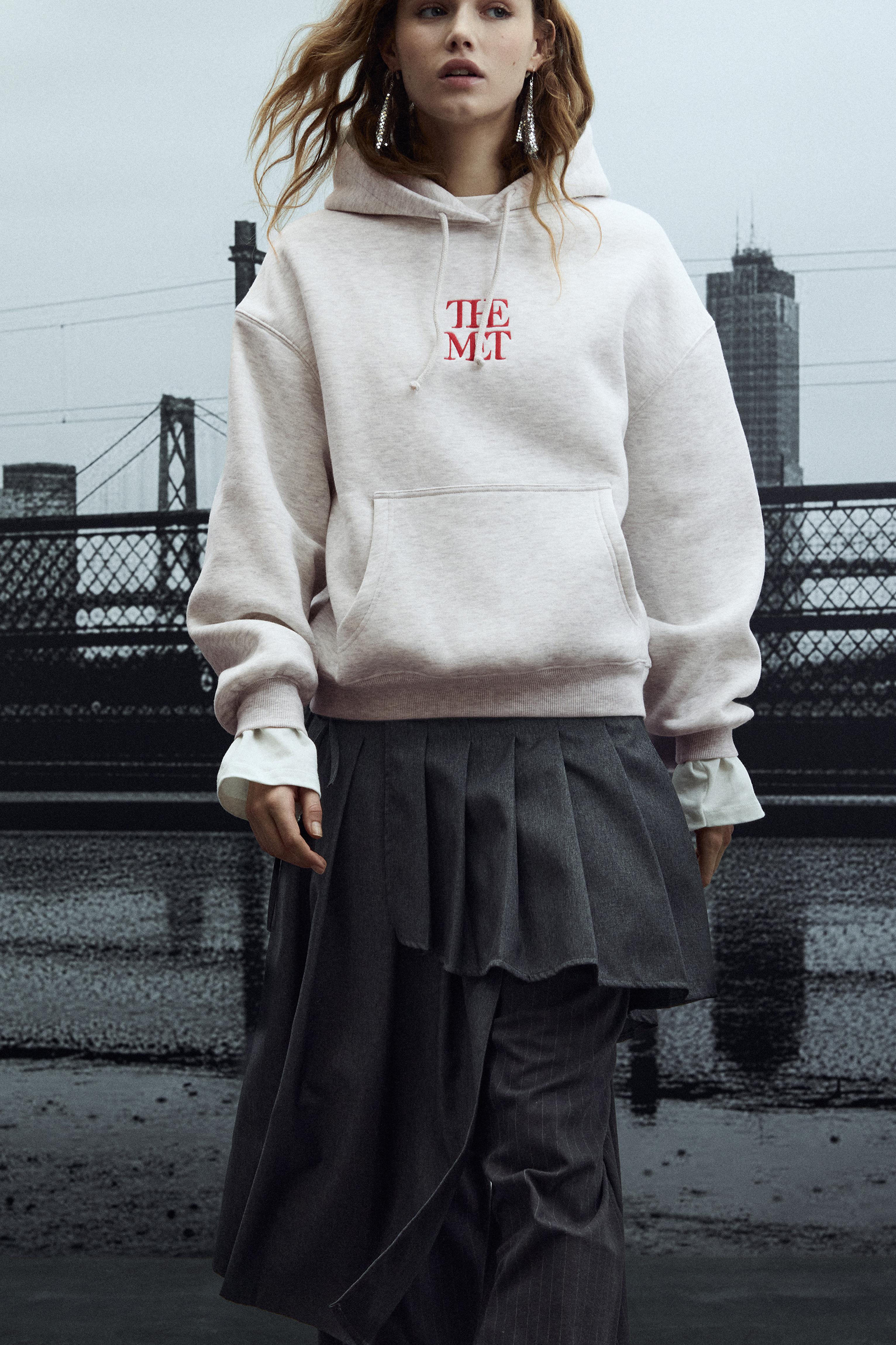 The Met kapüşonlu sweatshirt - Görsel 16