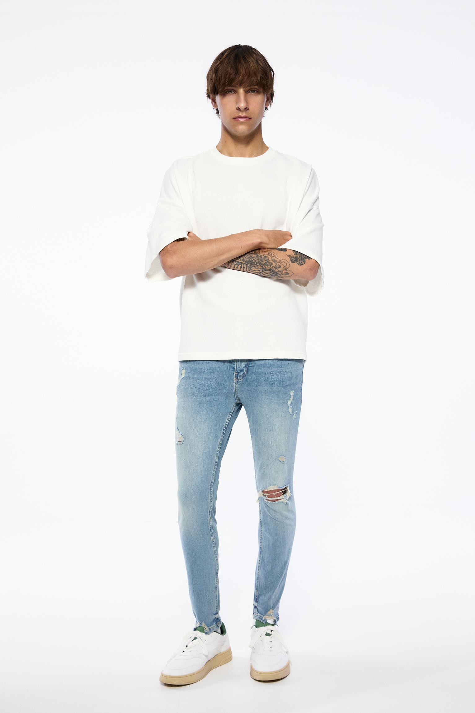 Shops jeans pull and bear homme