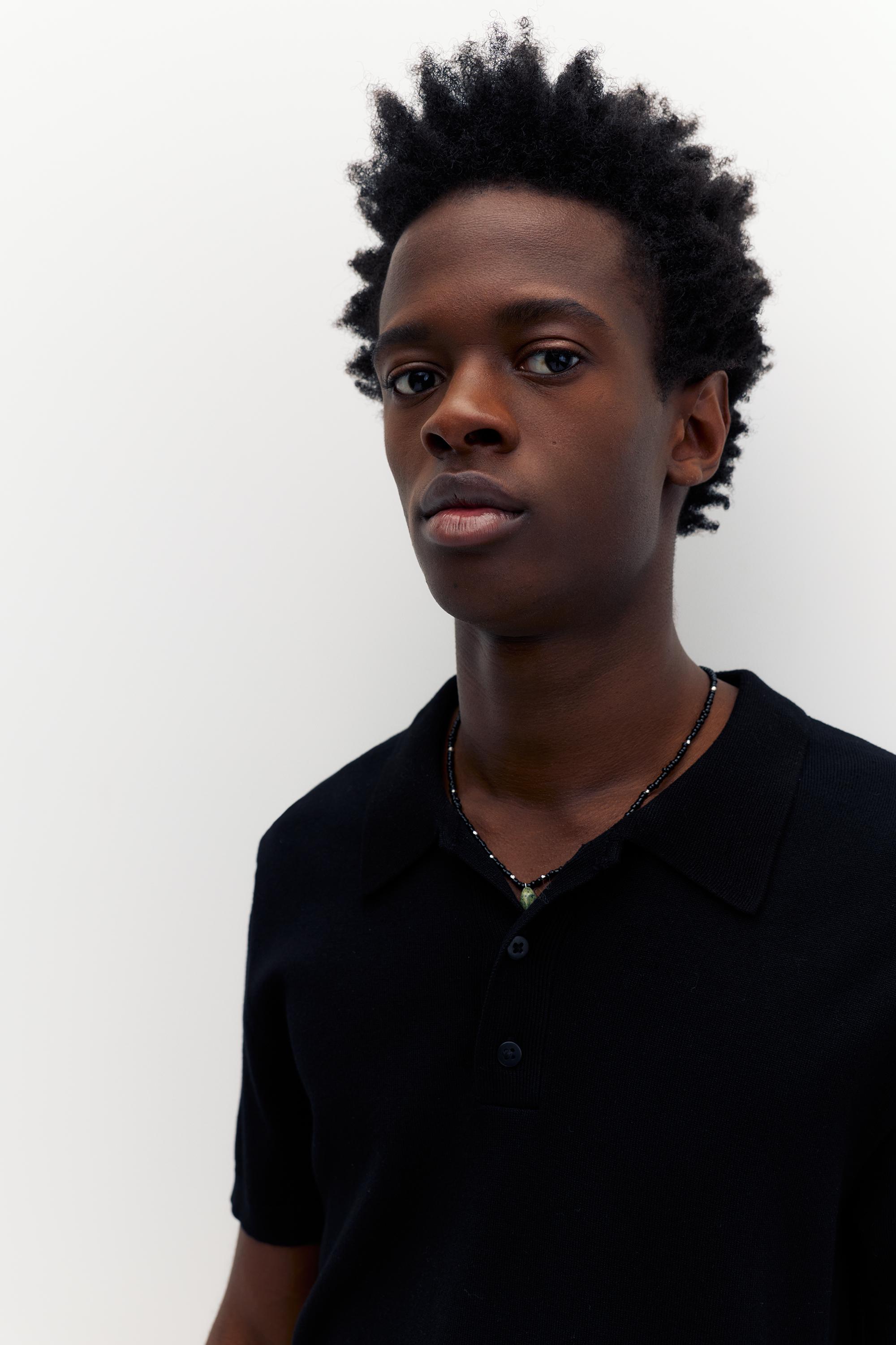 Kısa kollu örgü polo - Görsel 89