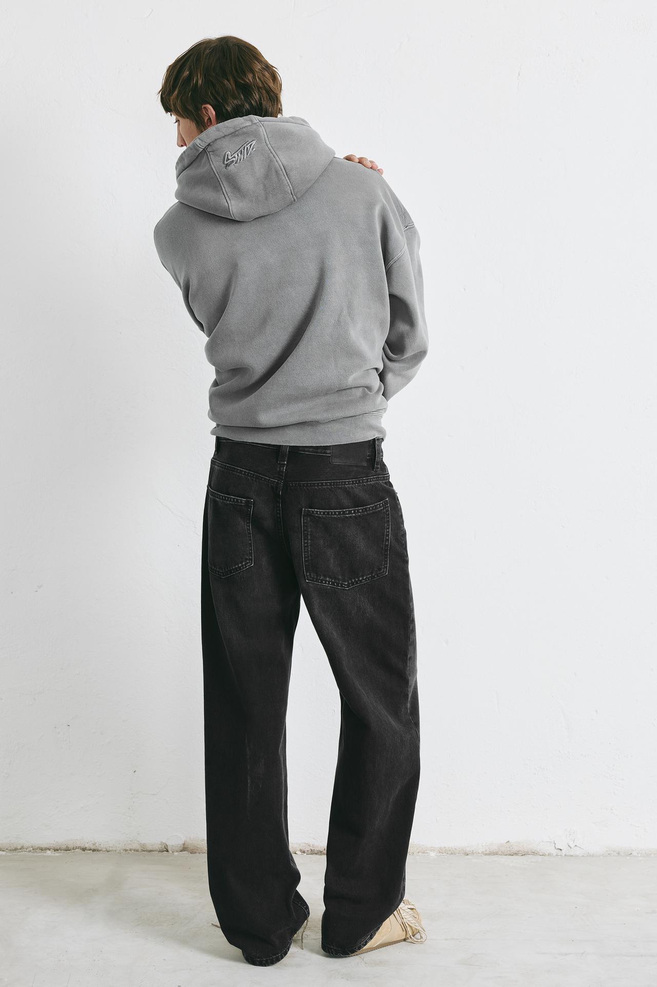 Baggy jeans — Faded black