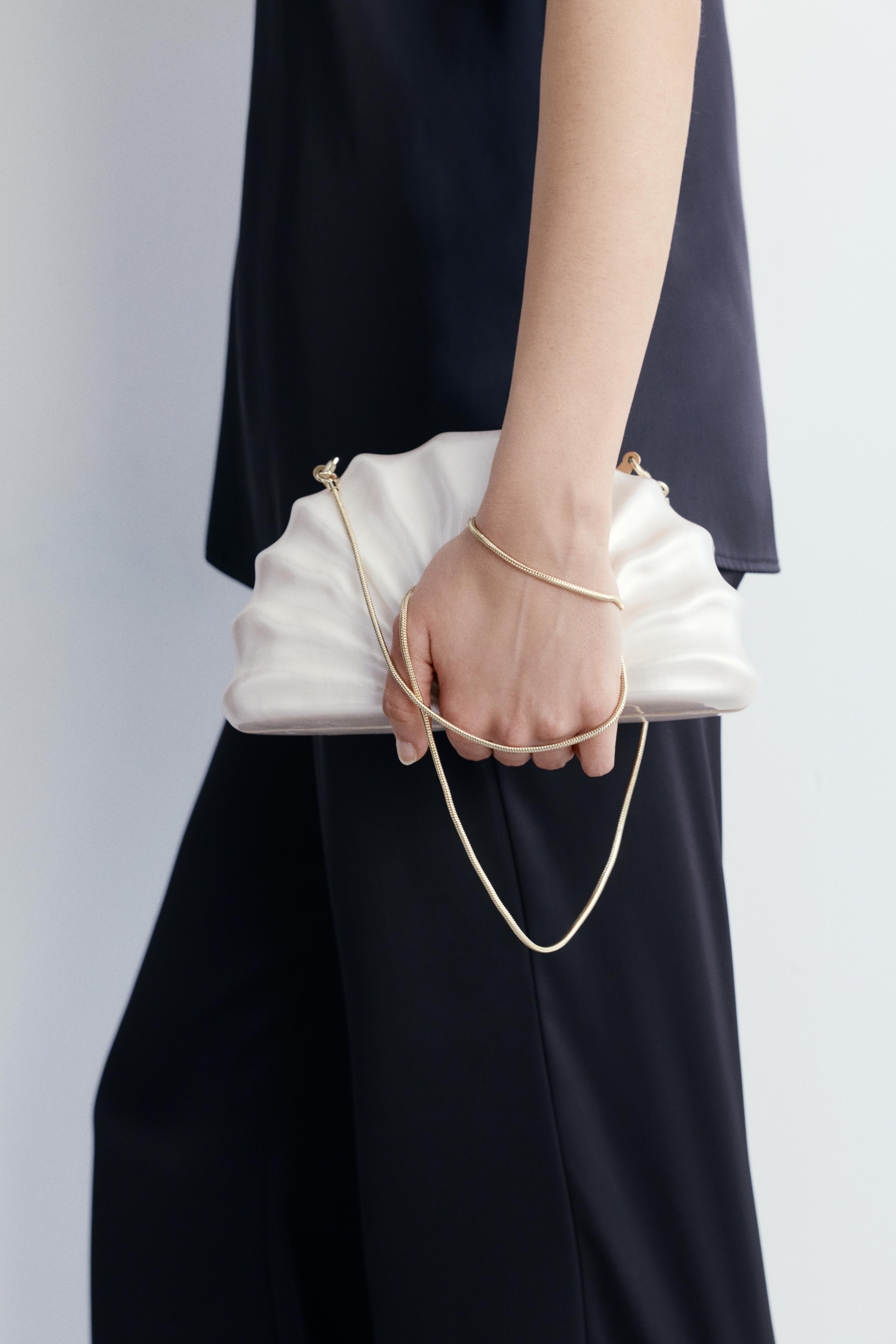 Deniz kabuğu clutch çanta - Görsel 15
