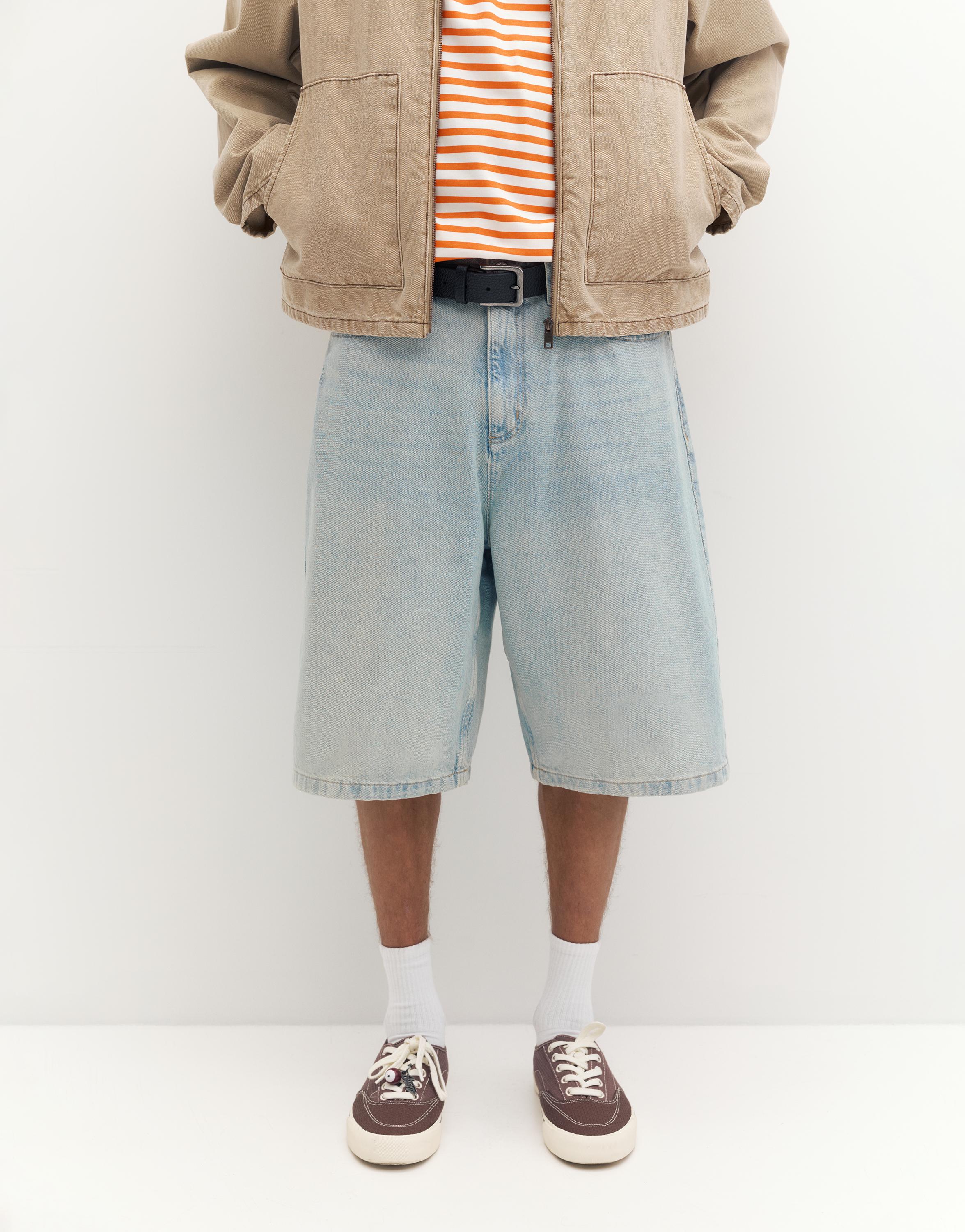 STWD Skater denim bermuda - Görsel 6