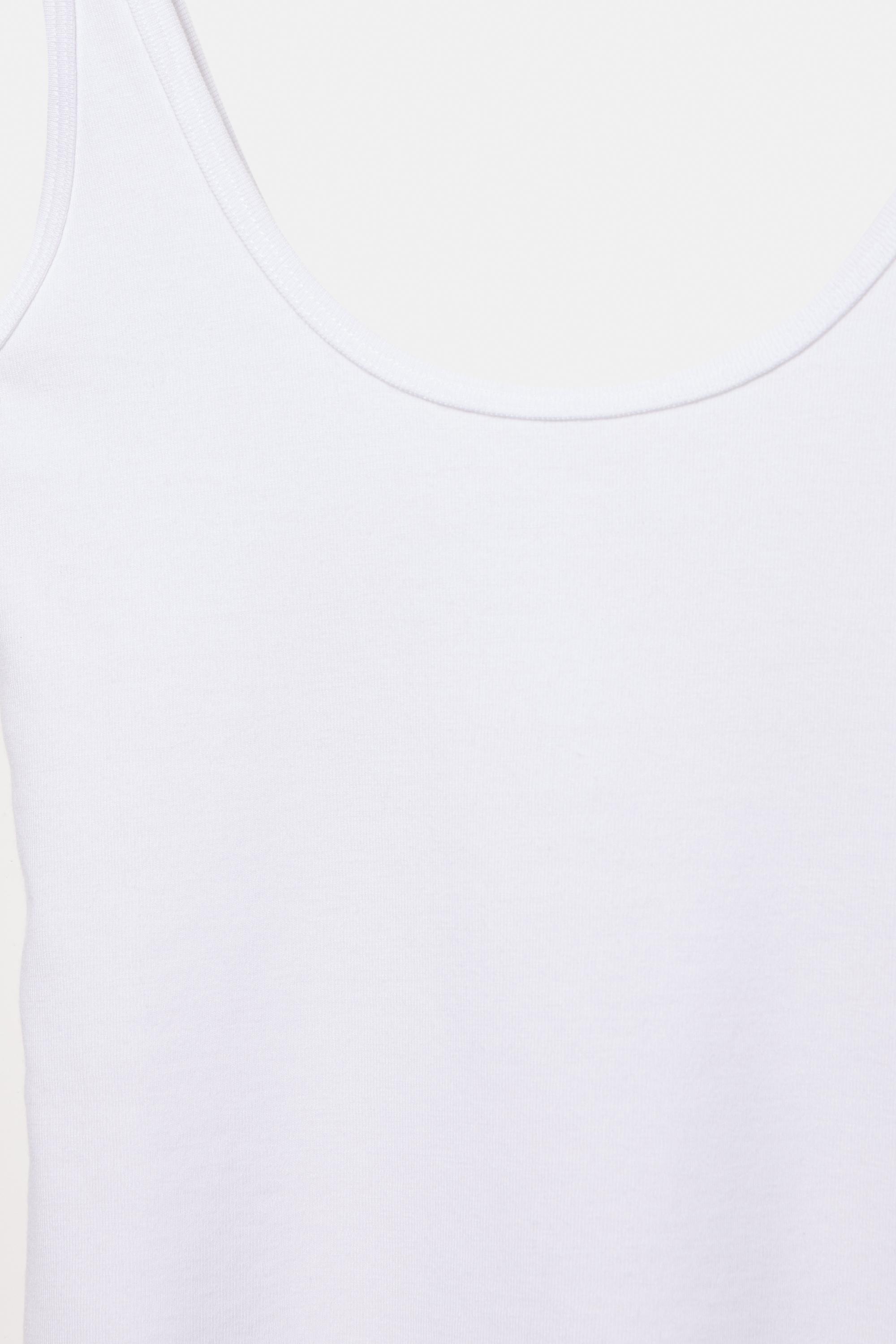 Modal tank top — White