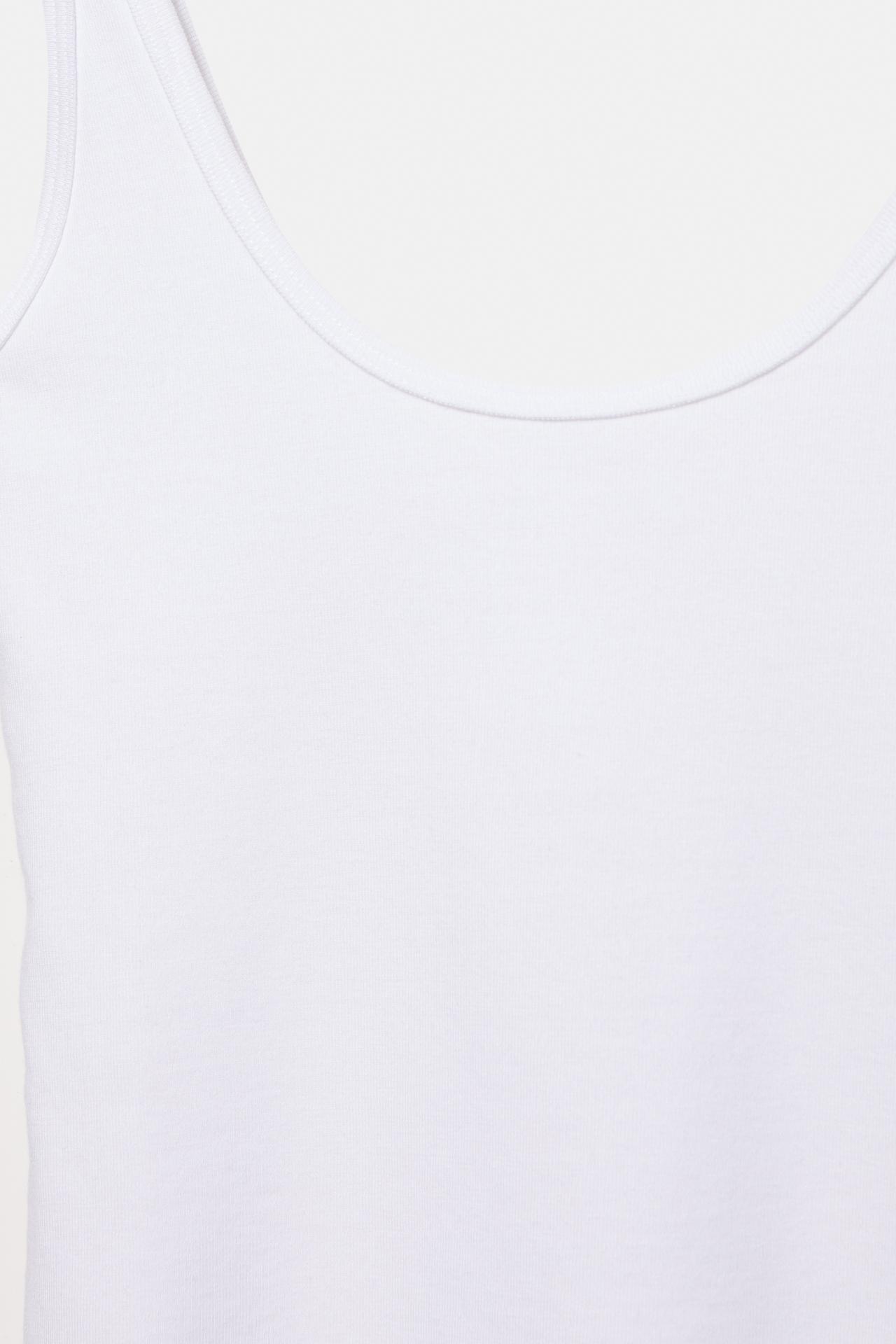 Modal tank top — White