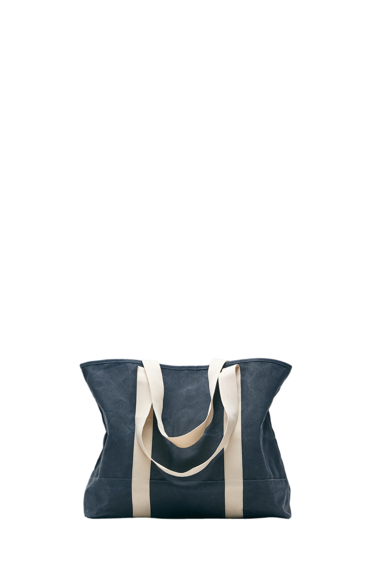 STWD eskitme görünümlü tote çanta - Görsel 14