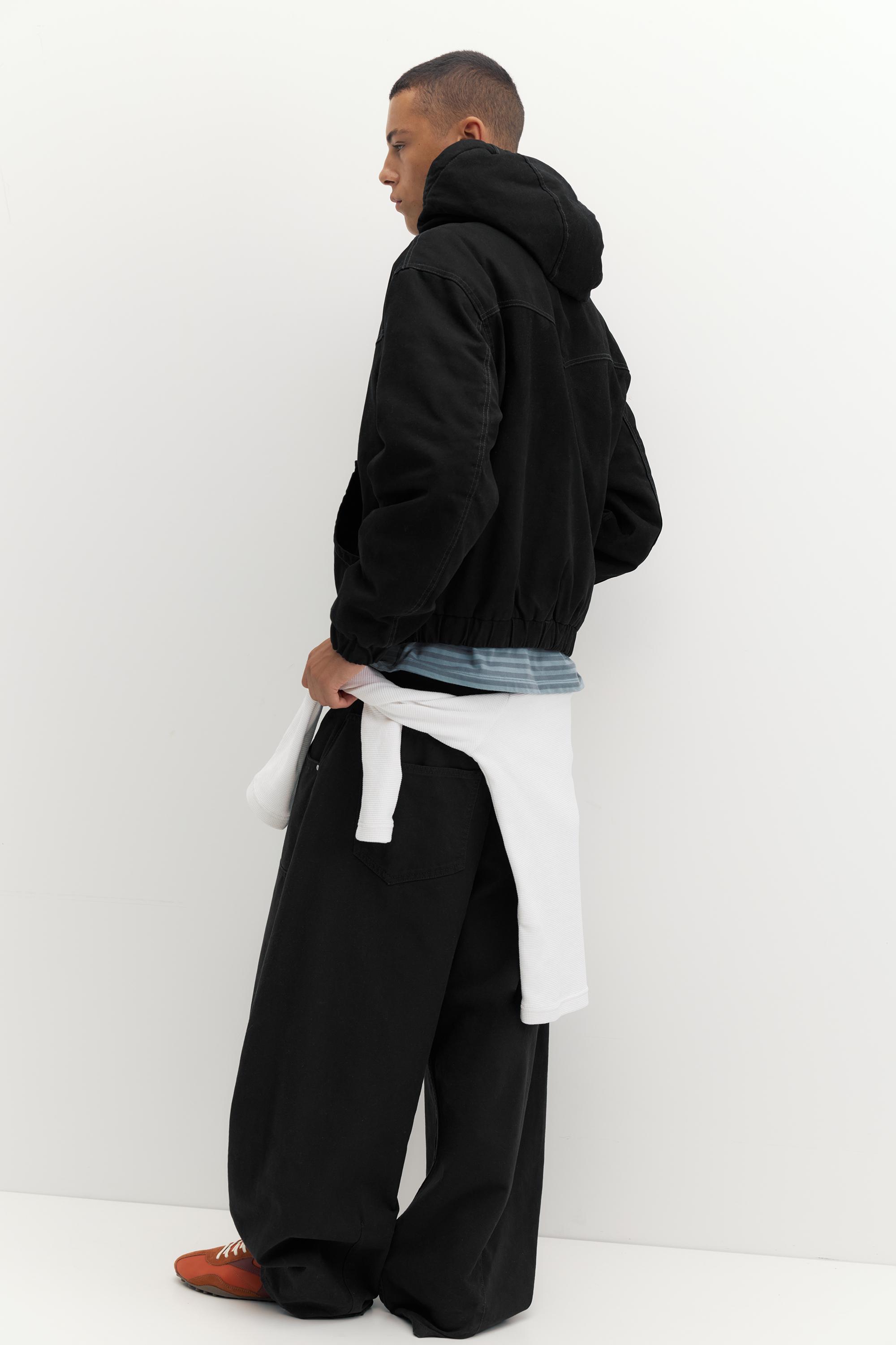 Pull&Bear Kapüşonlu bomber ceket