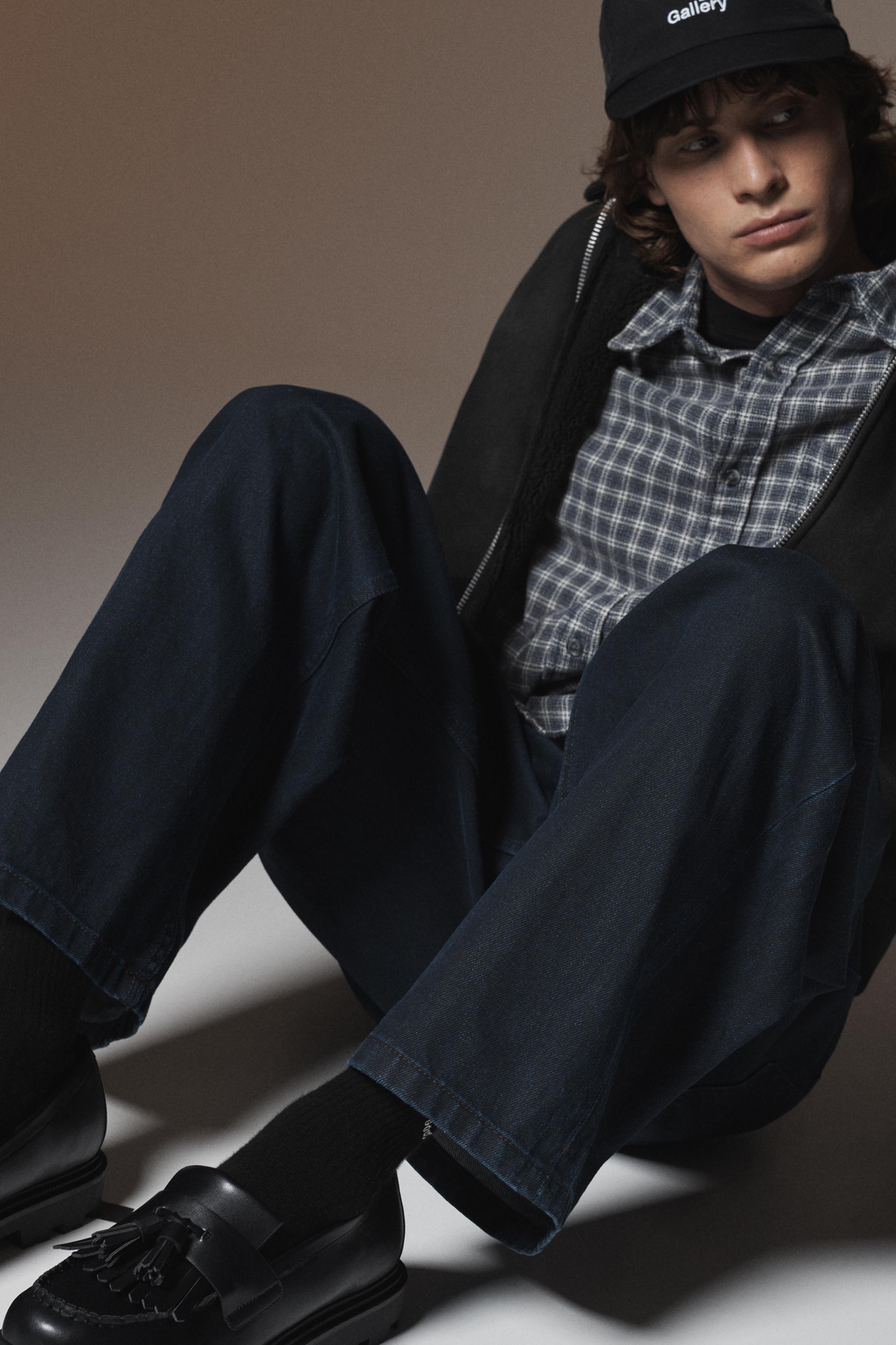 Fringed loafers — Black