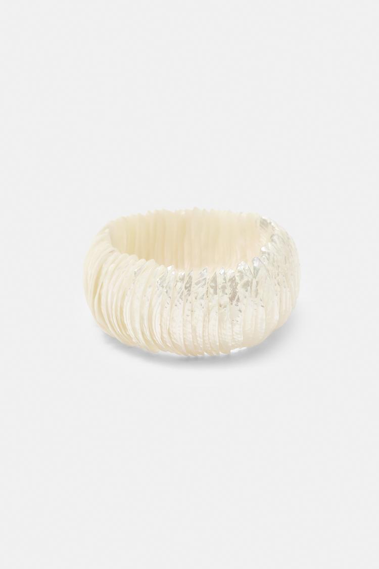 Mother-of-pearl-effect bracelet — Ice