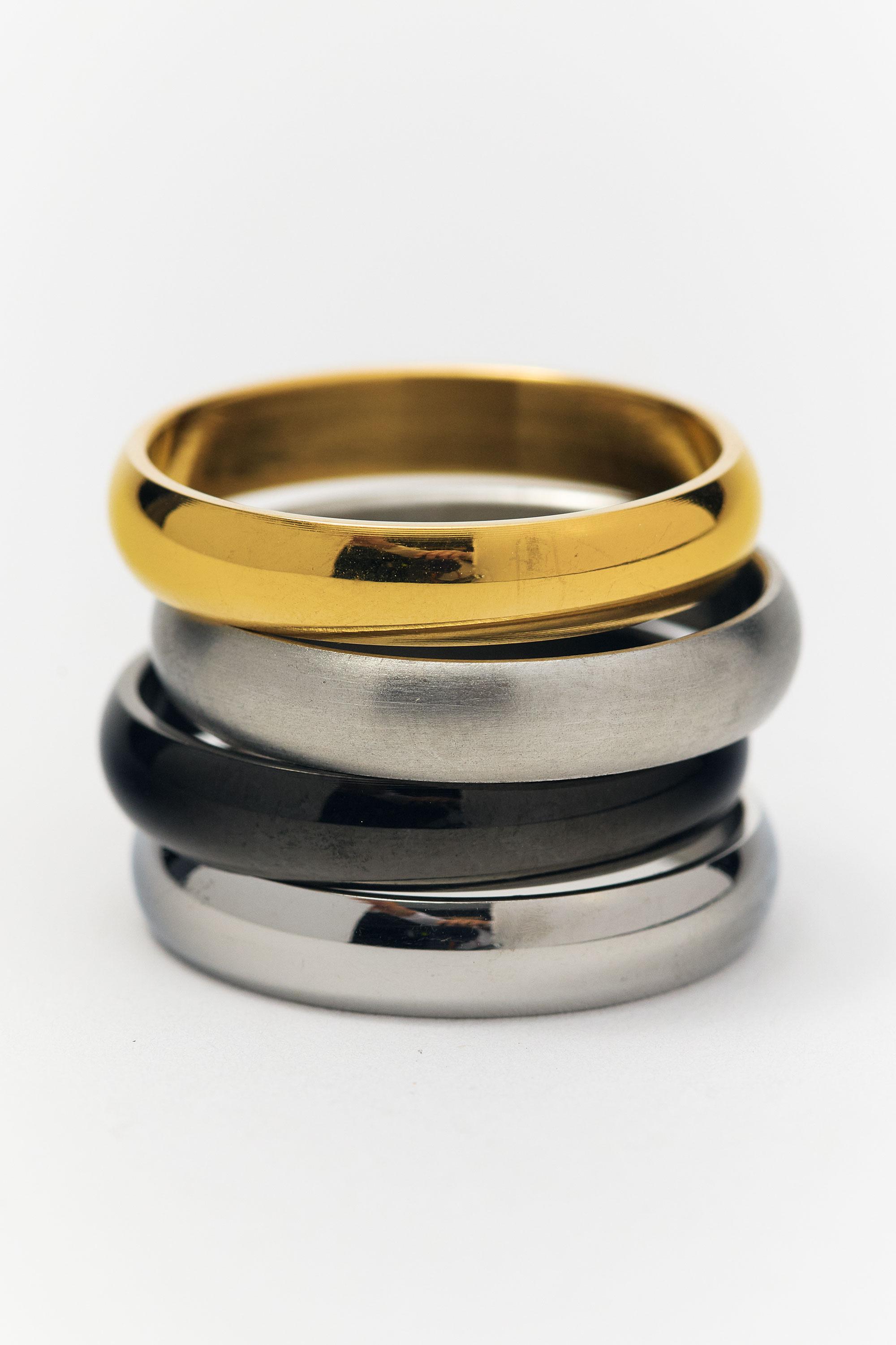 4’lü basic yüzük paketi - Görsel 7