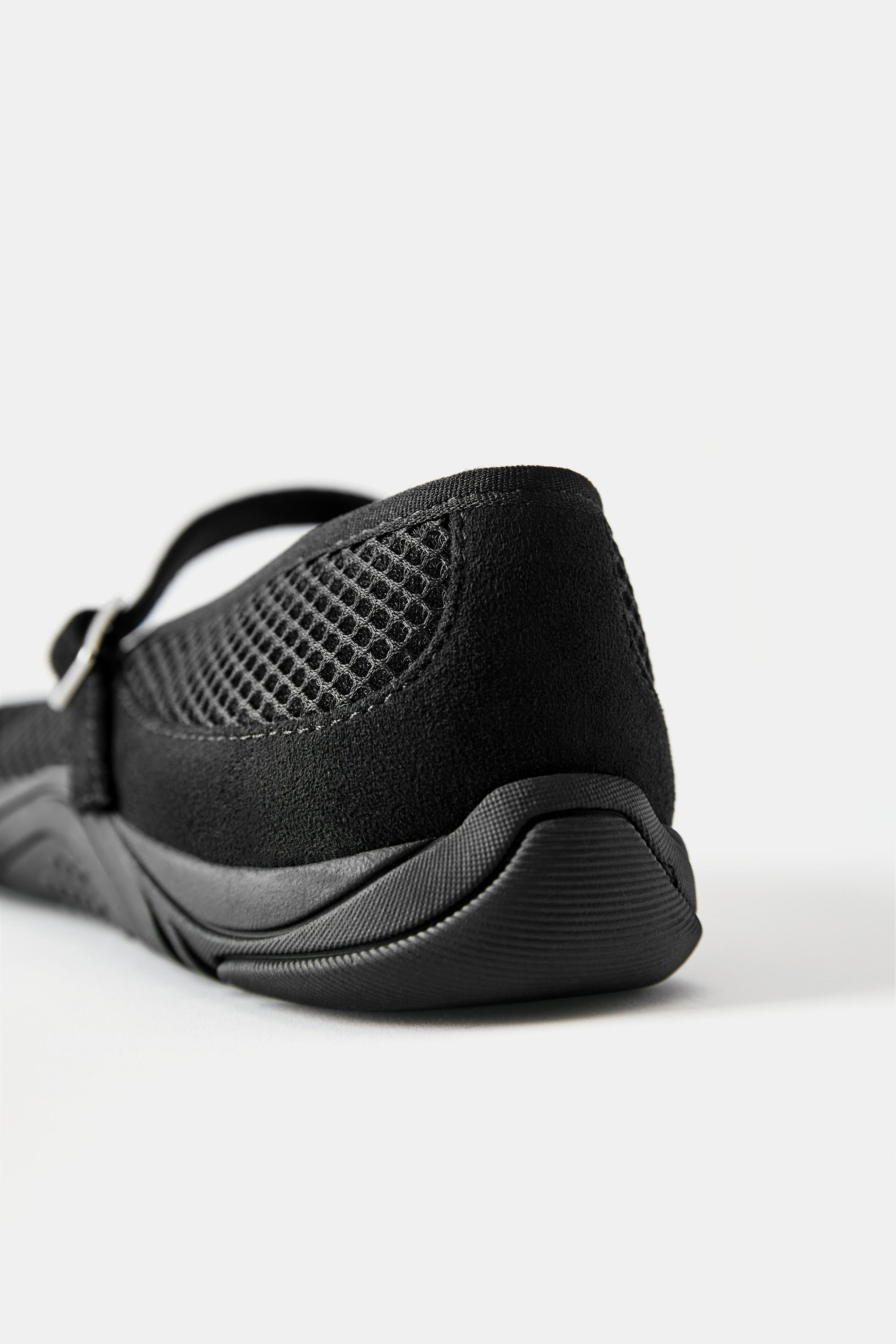 Ballerina trainers — Black (alternate view)