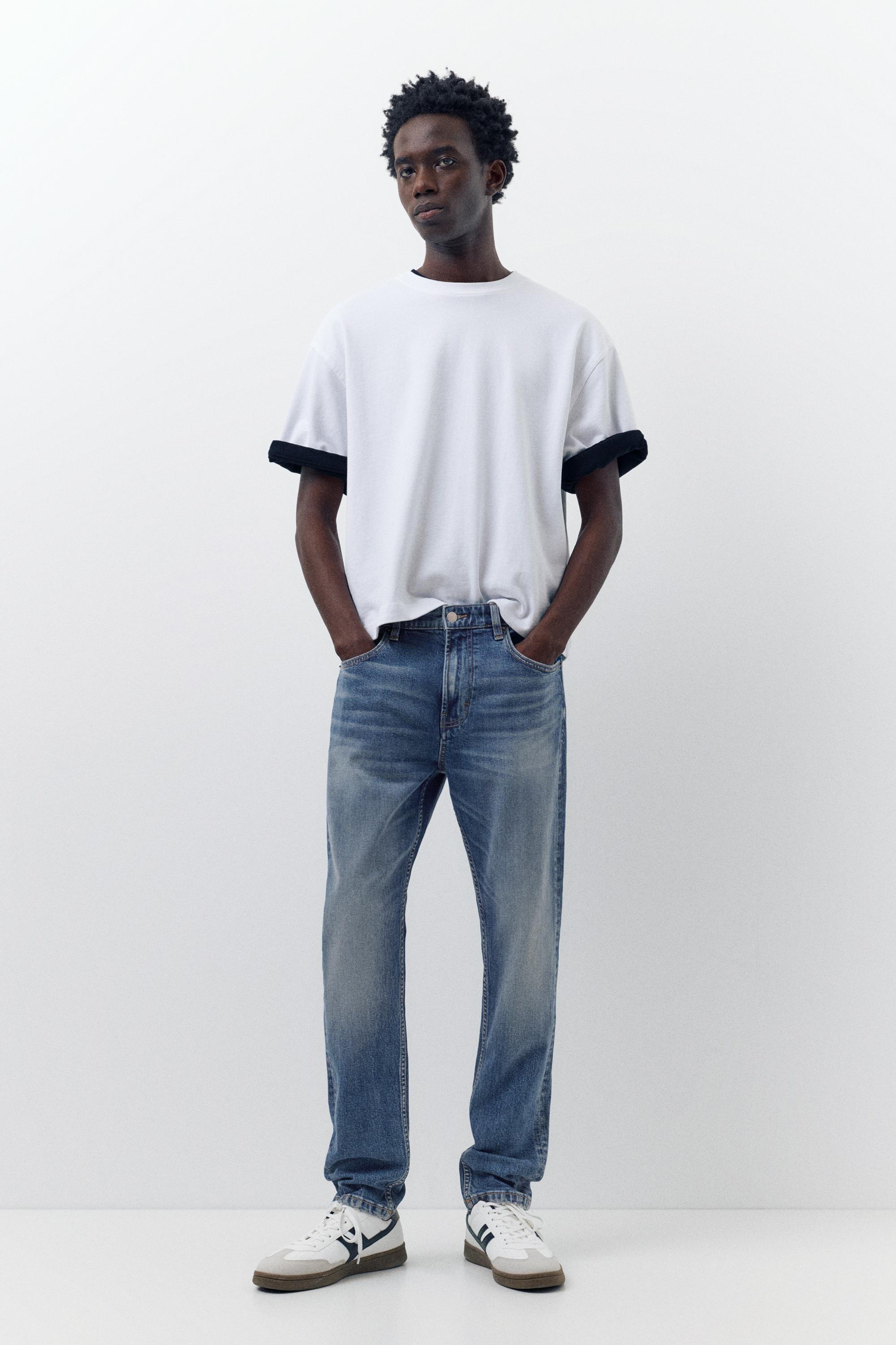 Slim fit jeans — Medium blue