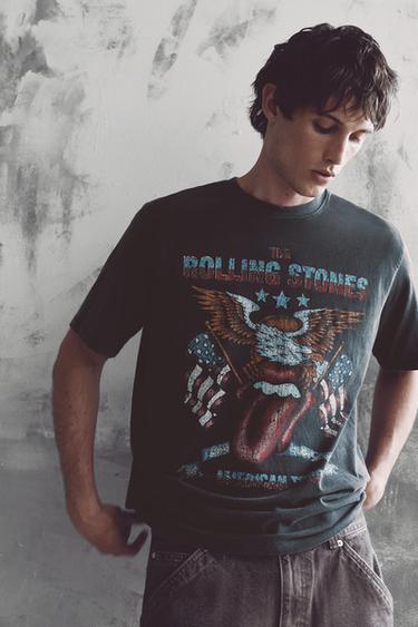Rolling Stones T-shirt — Dark anthracite 1