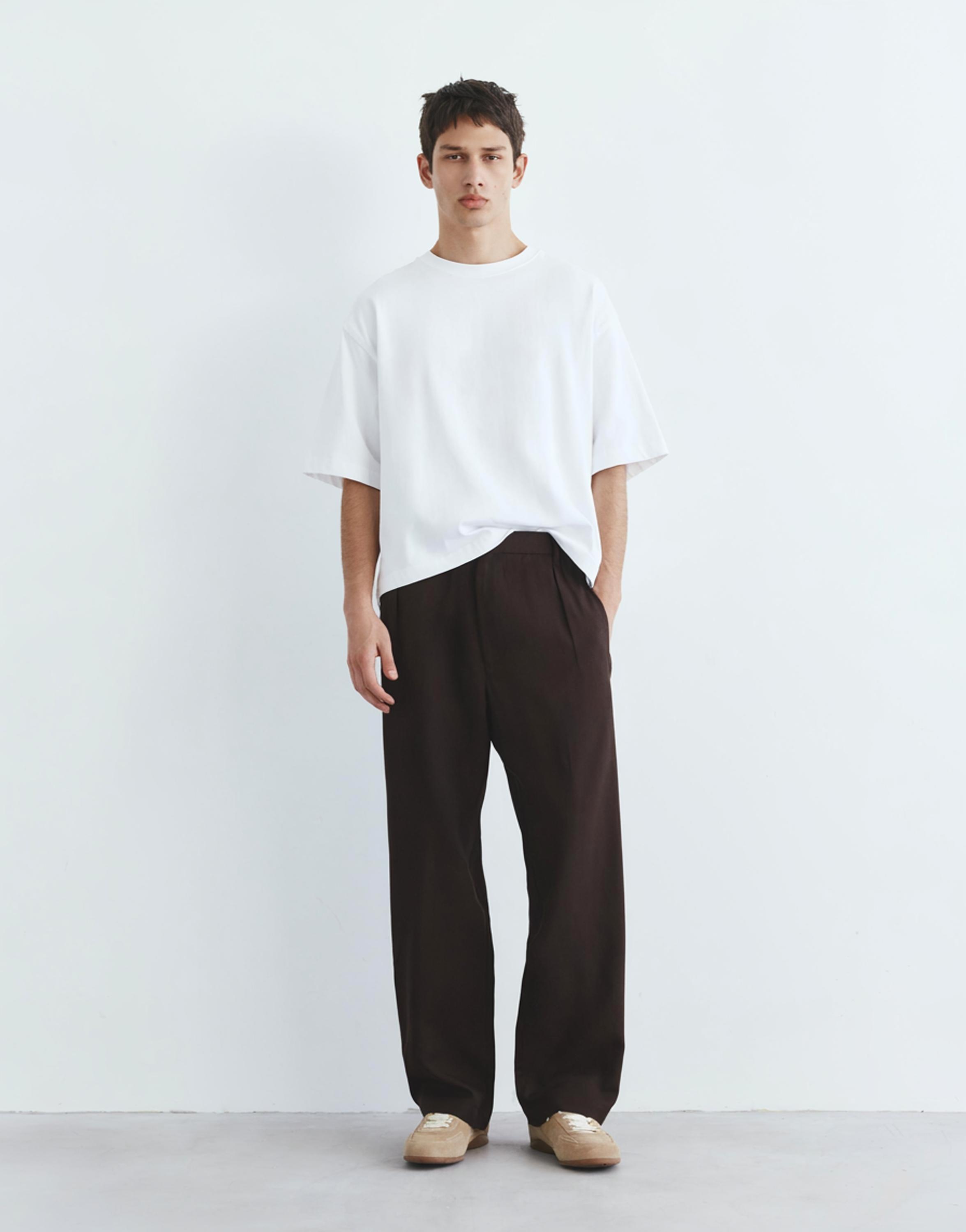 Tailored fit jogger pantolon - Görsel 7