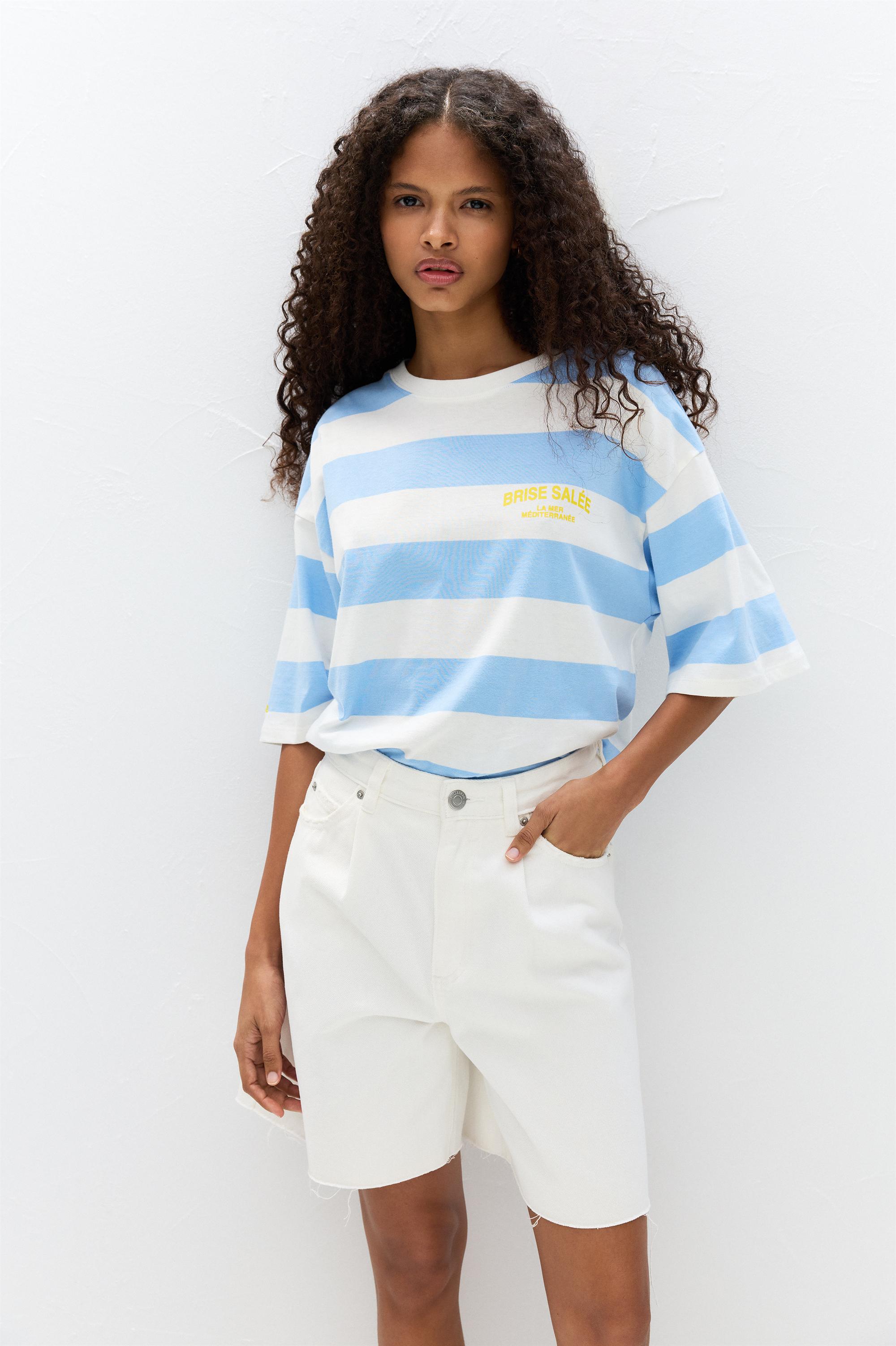 Gestreiftes T-Shirt Brise Salée