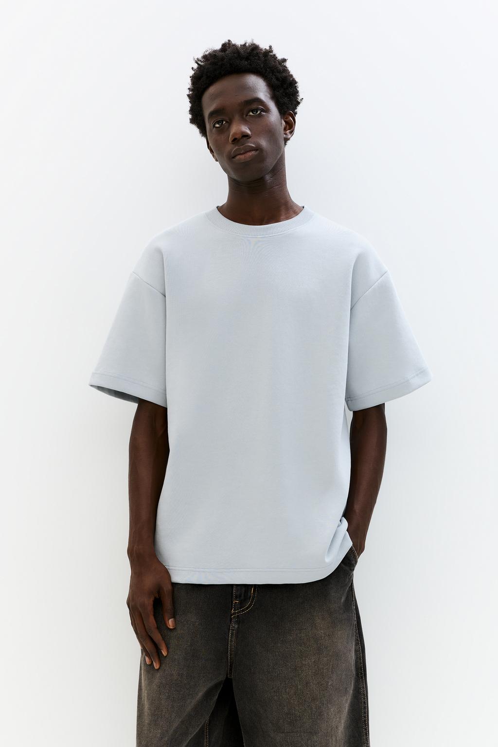 Felpa a maniche corte basica PULL&BEAR