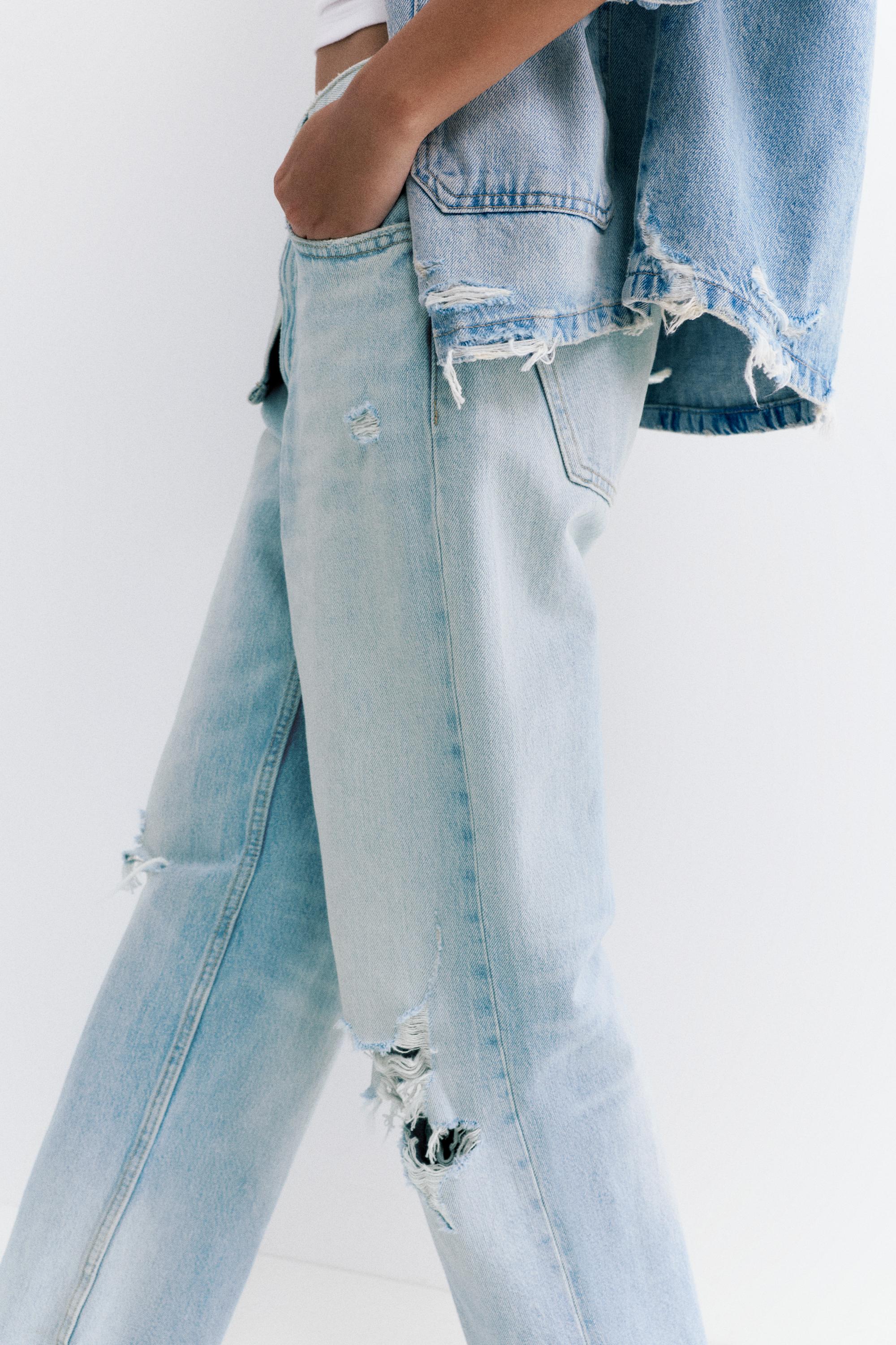 Orta bel straight fit jean - Görsel 194