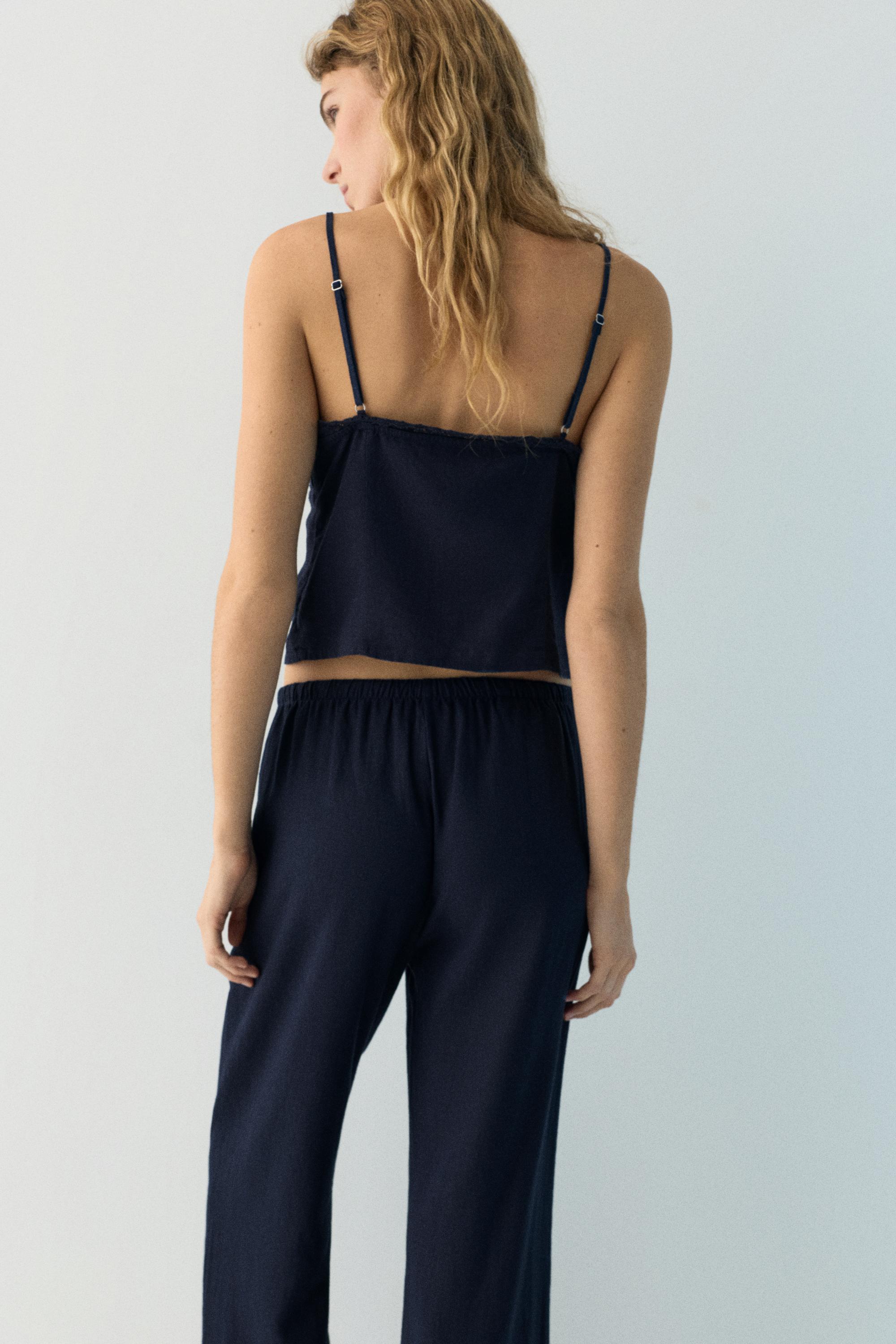 Kısa dantelli askılı top - Görsel 45