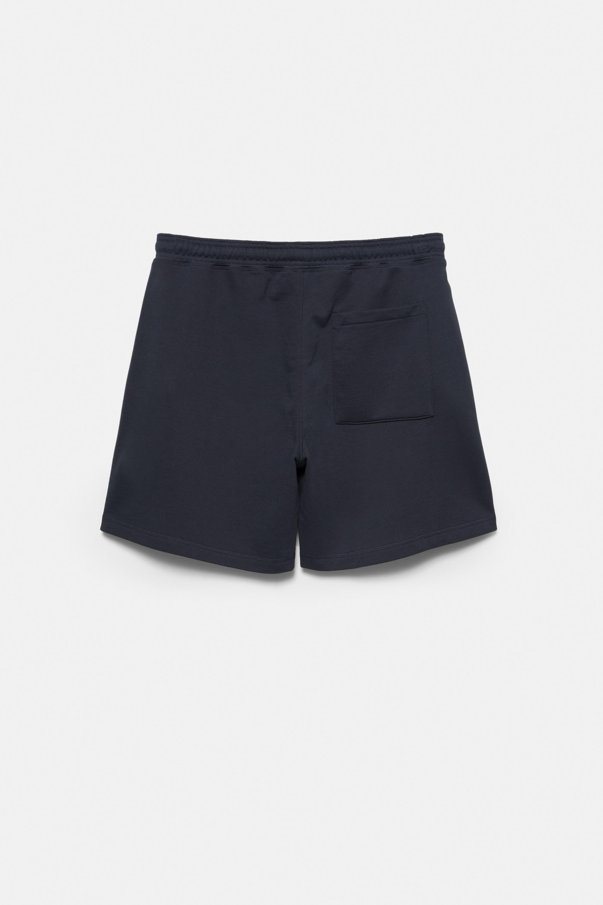 STWD jogger Bermuda shorts — Navy