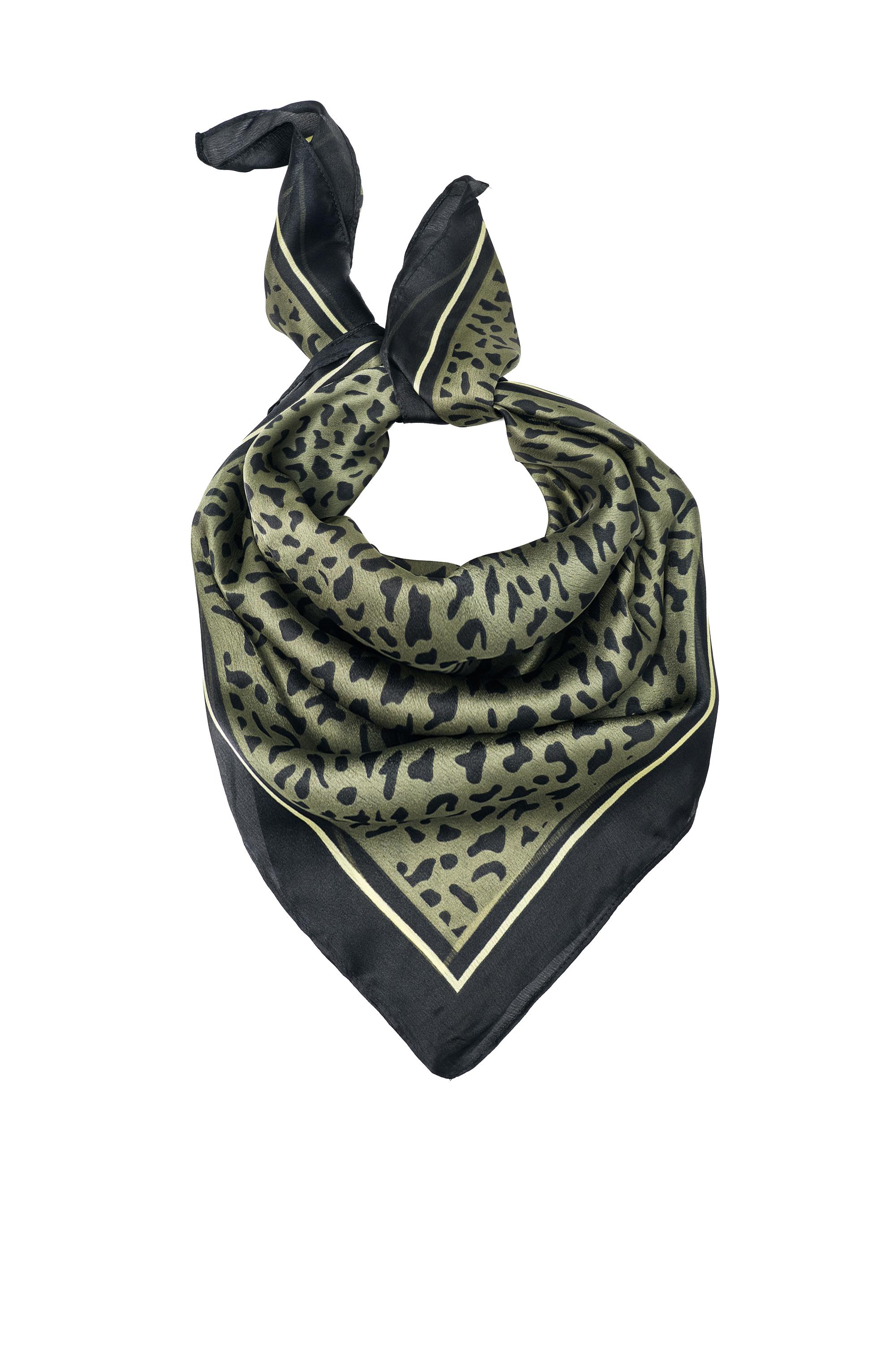 Pull&Bear Leopar desenli bandana görsel 7