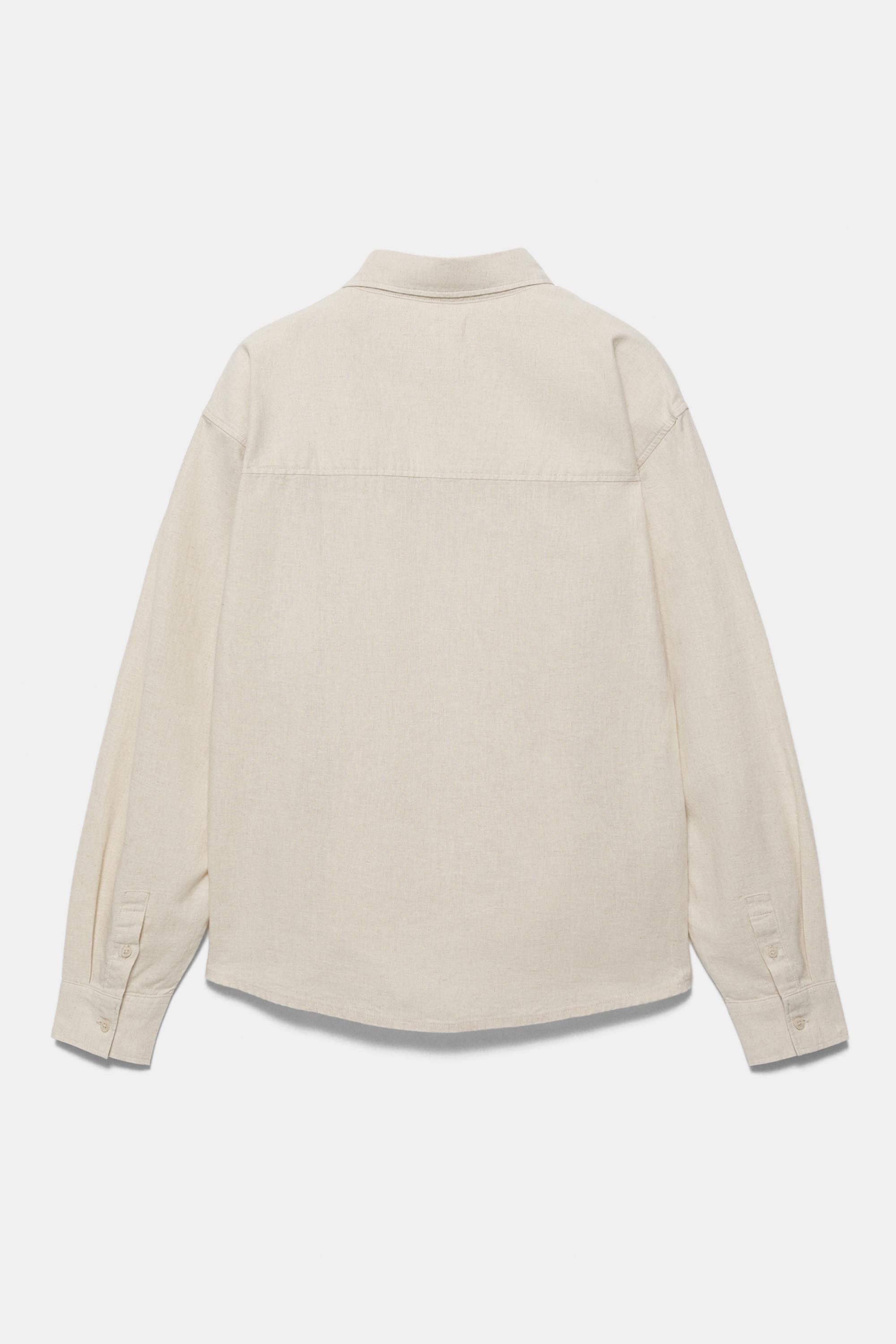 Ketenli gömlek - Görsel 22