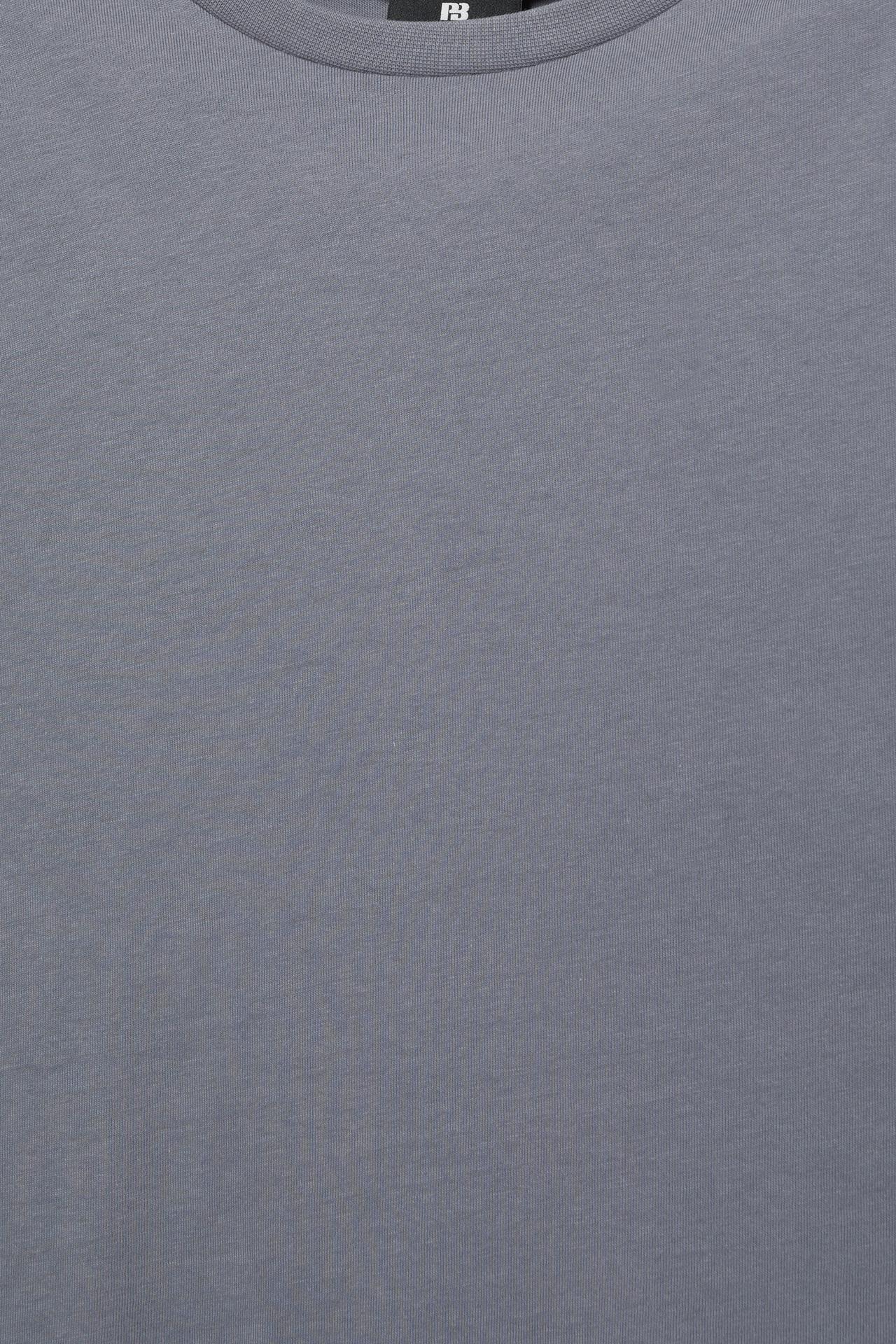 Muscle fit T-shirt — Blue