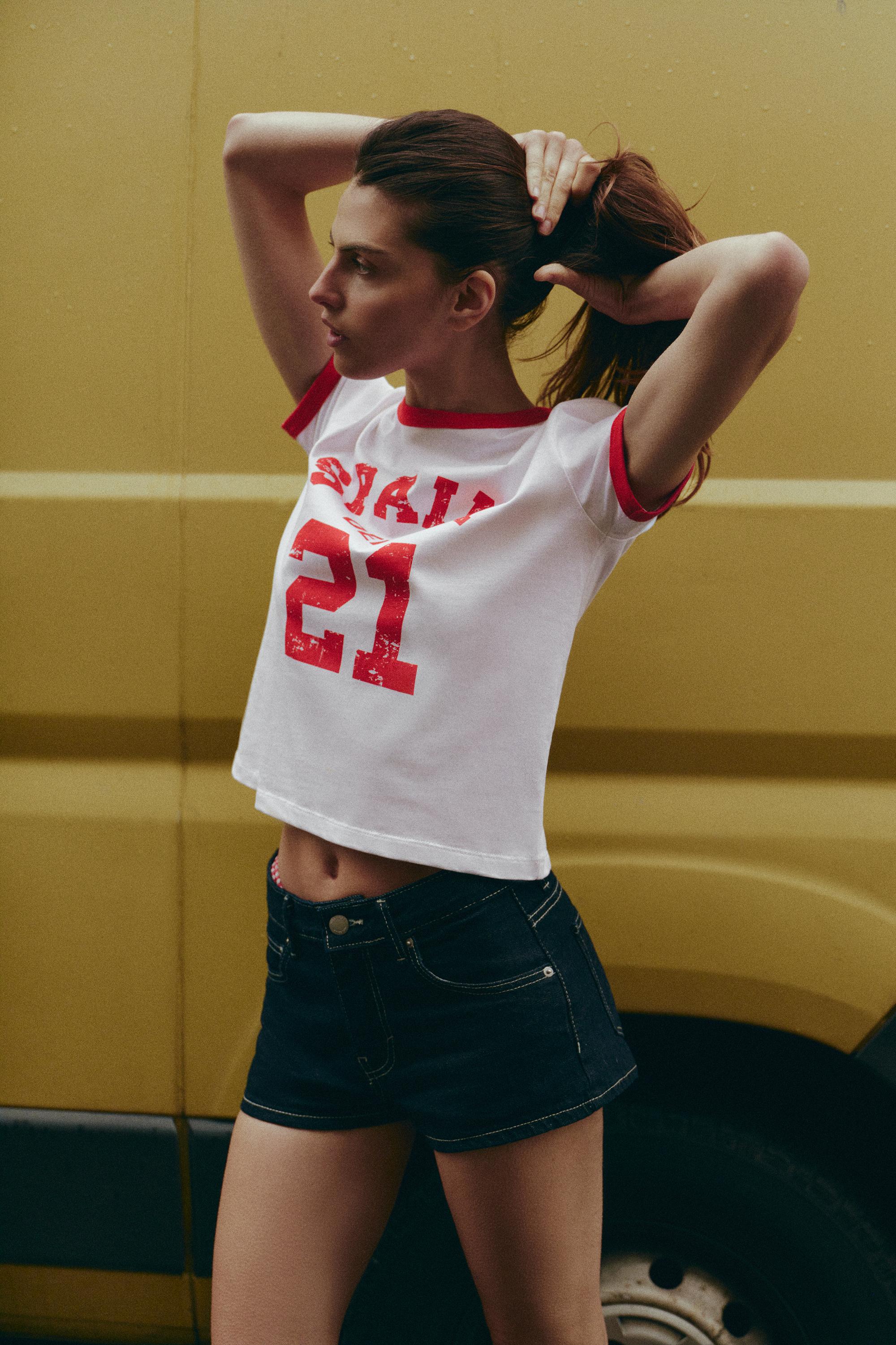 Spain 21 Graphic T-shirt — White