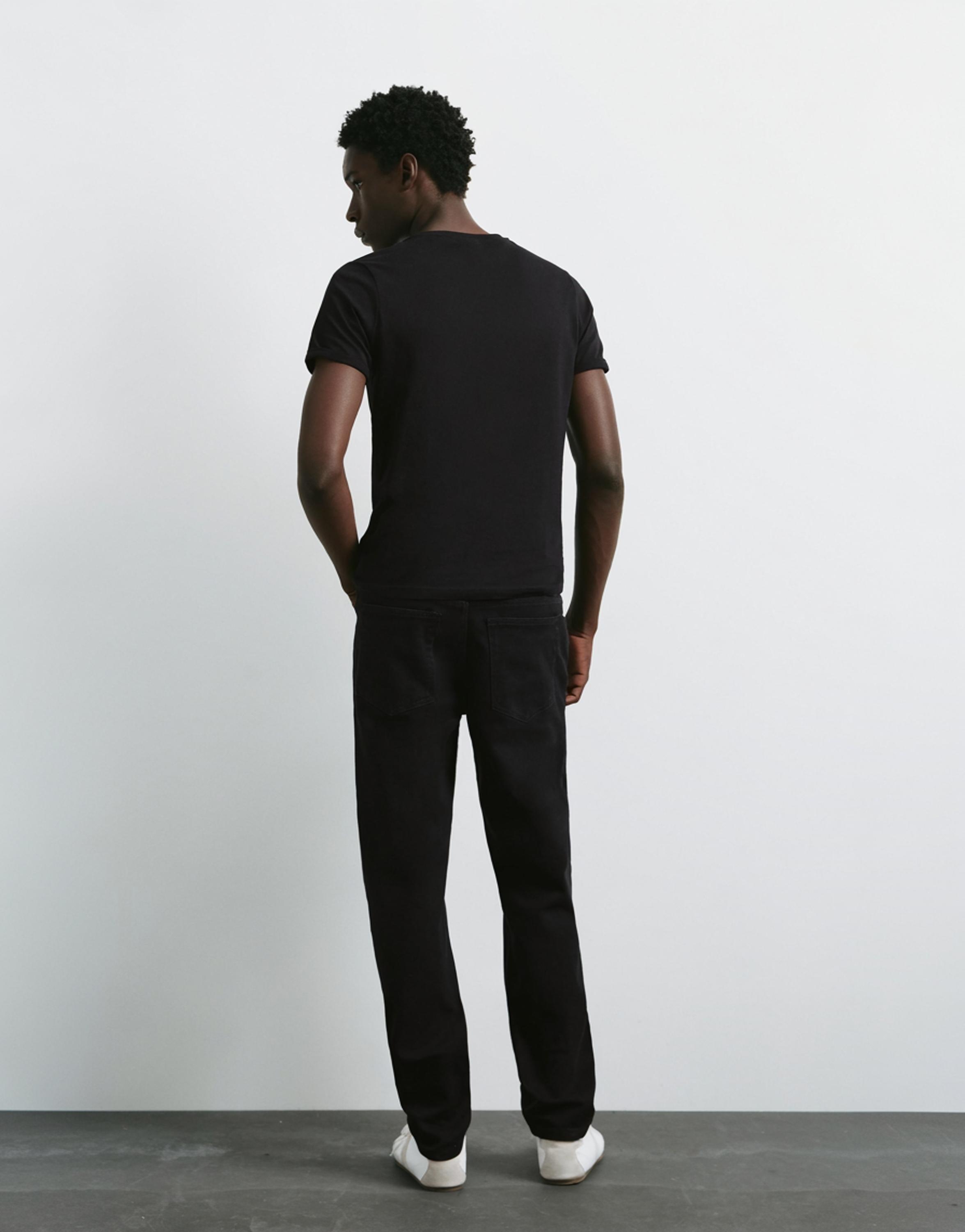 Slim fit jeans — Black