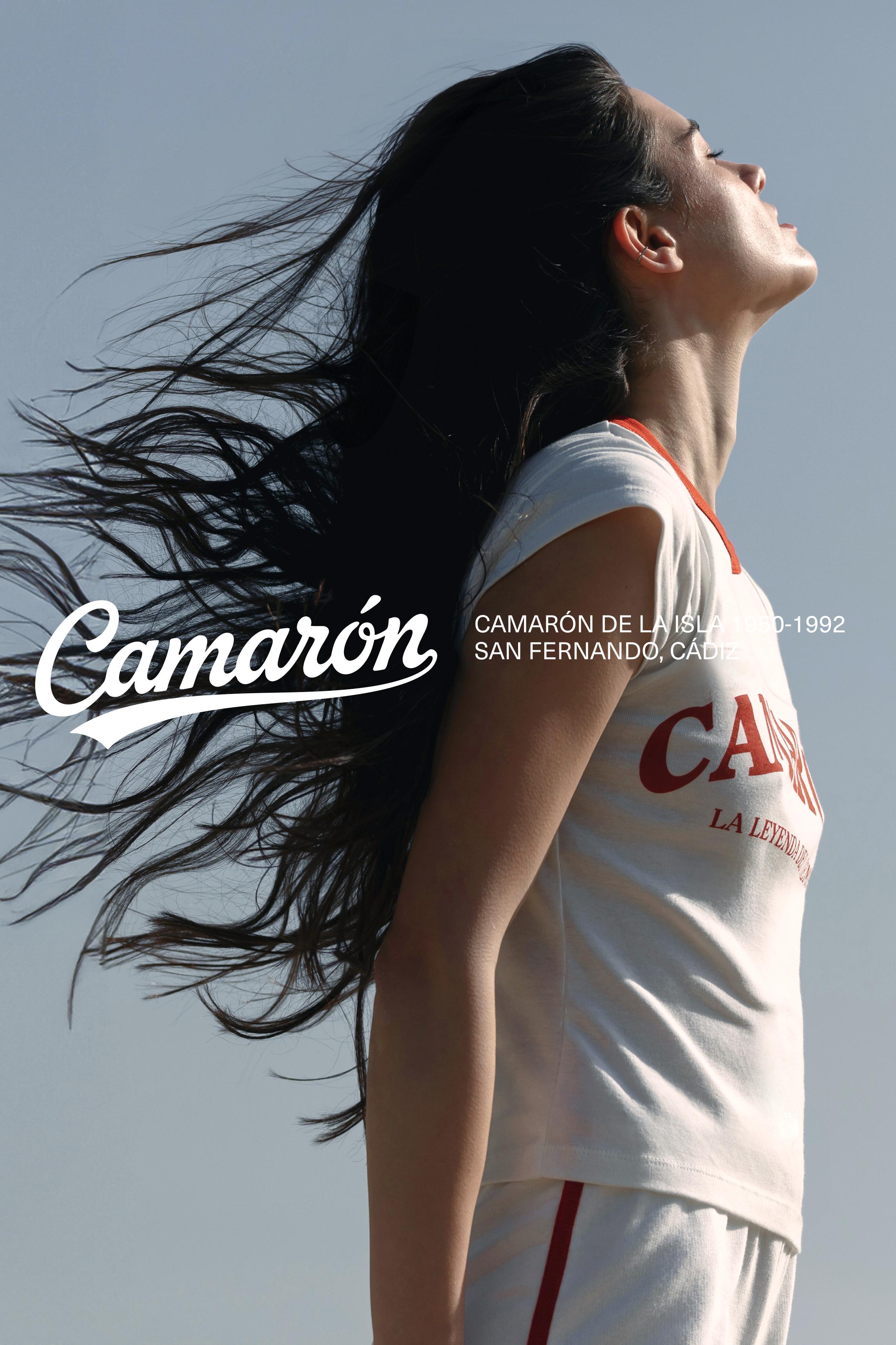 Camarón ribbed T-shirt — Ecru