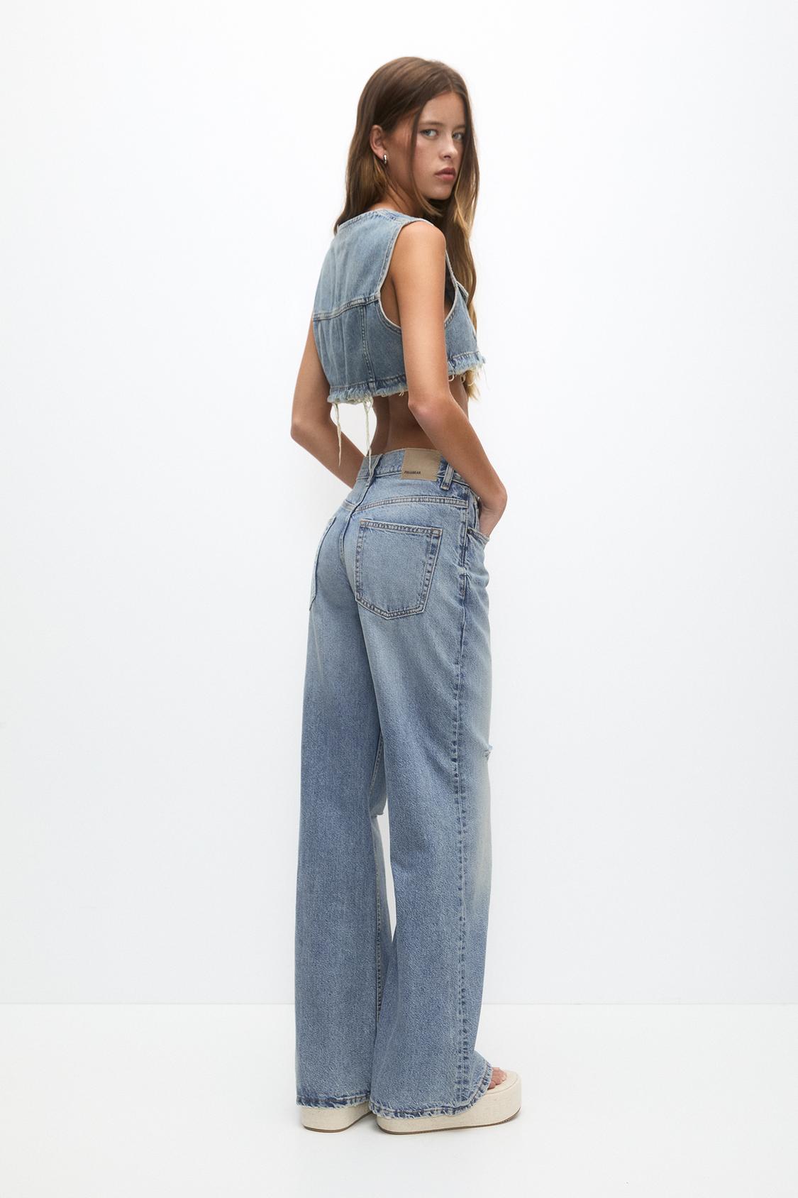 Flare Pantalones Pull&bear Pull&Bear Boot Cut Jeans In Light