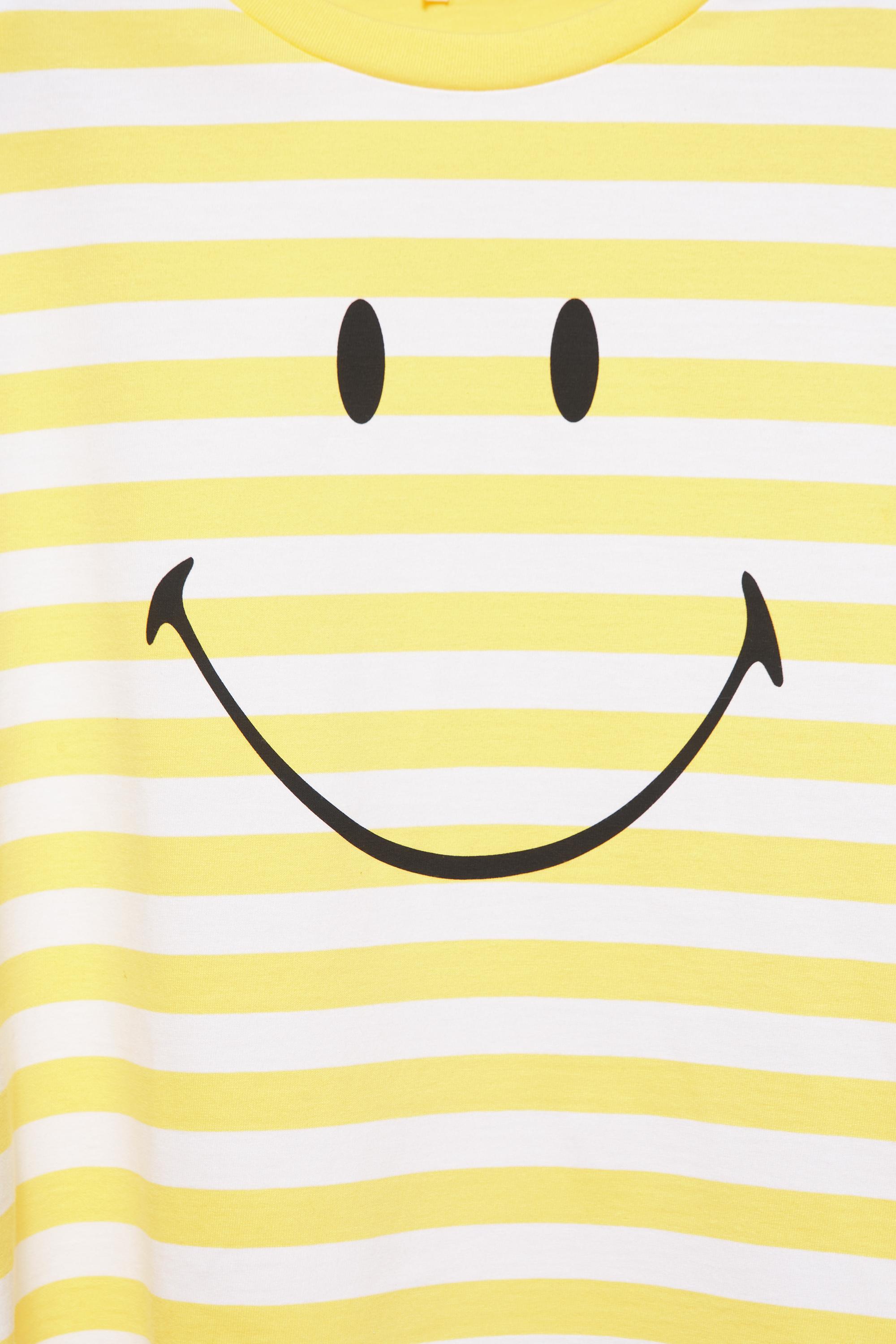 Smiley striped T-shirt — Striped