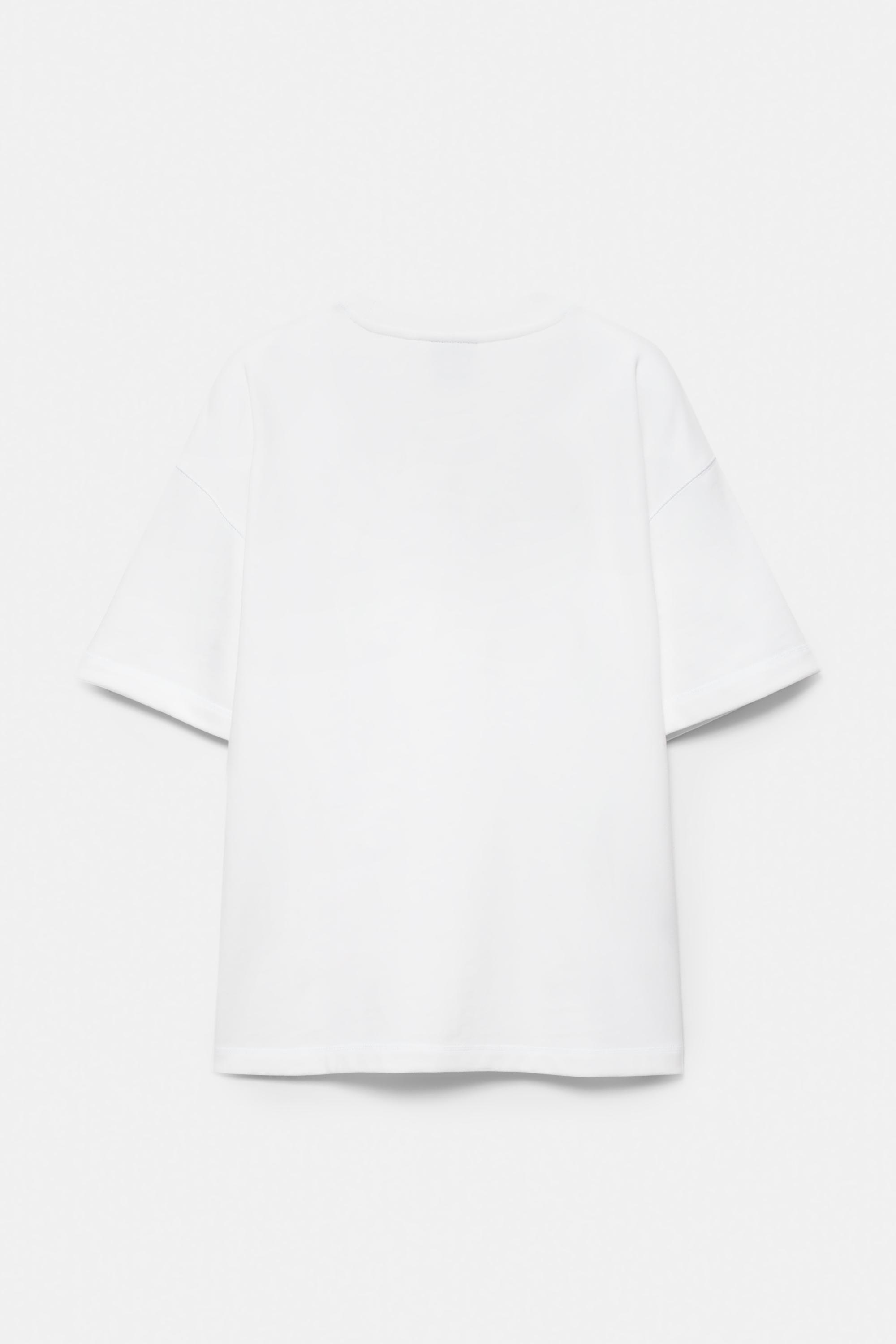 Short sleeve STWD sweatshirt — White