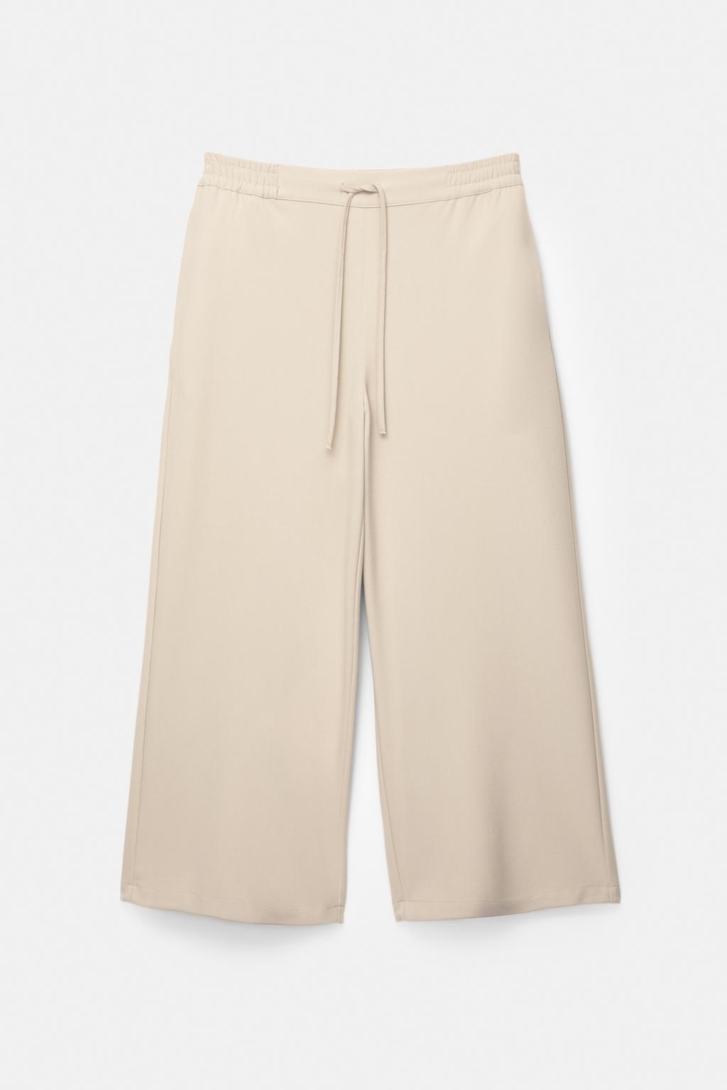 Pantalón culotte fluido PULL&BEAR