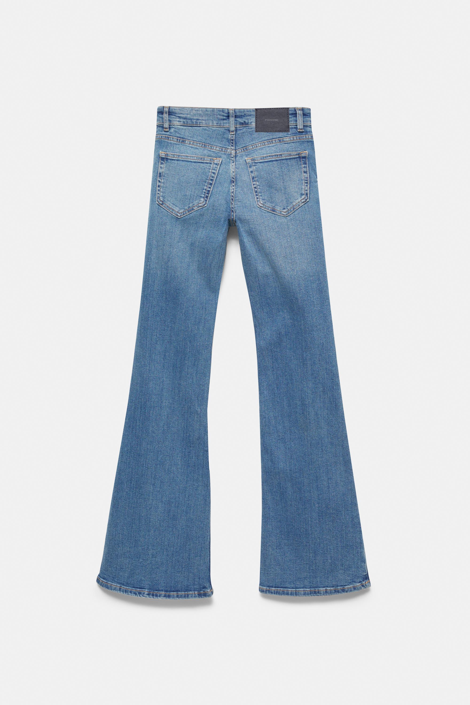 Skinny flared jeans — Indigo