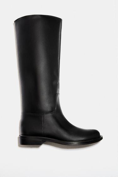 High flat boots — Black 5