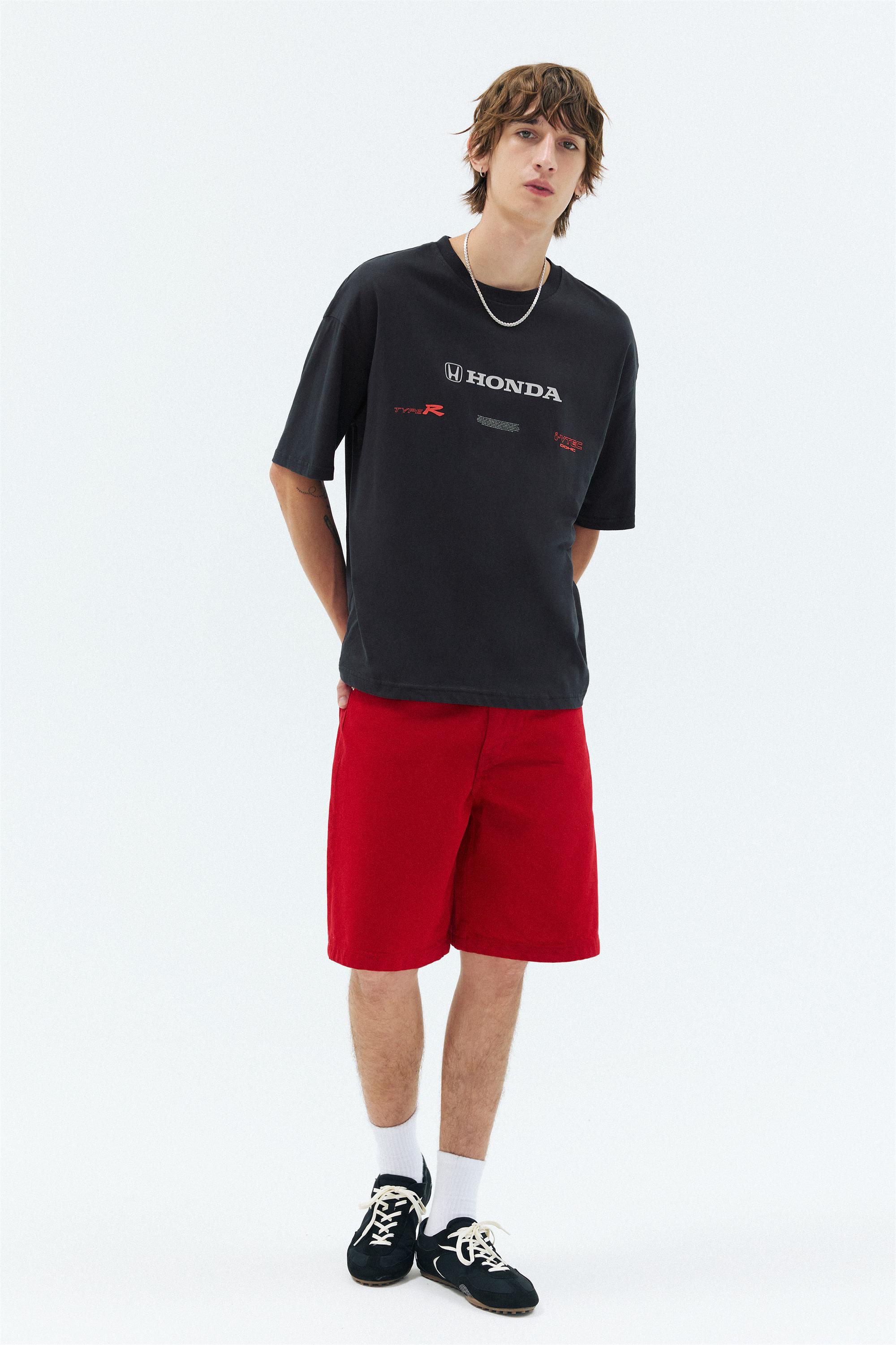 Honda Civic Graphic T-shirt — Anthracite grey