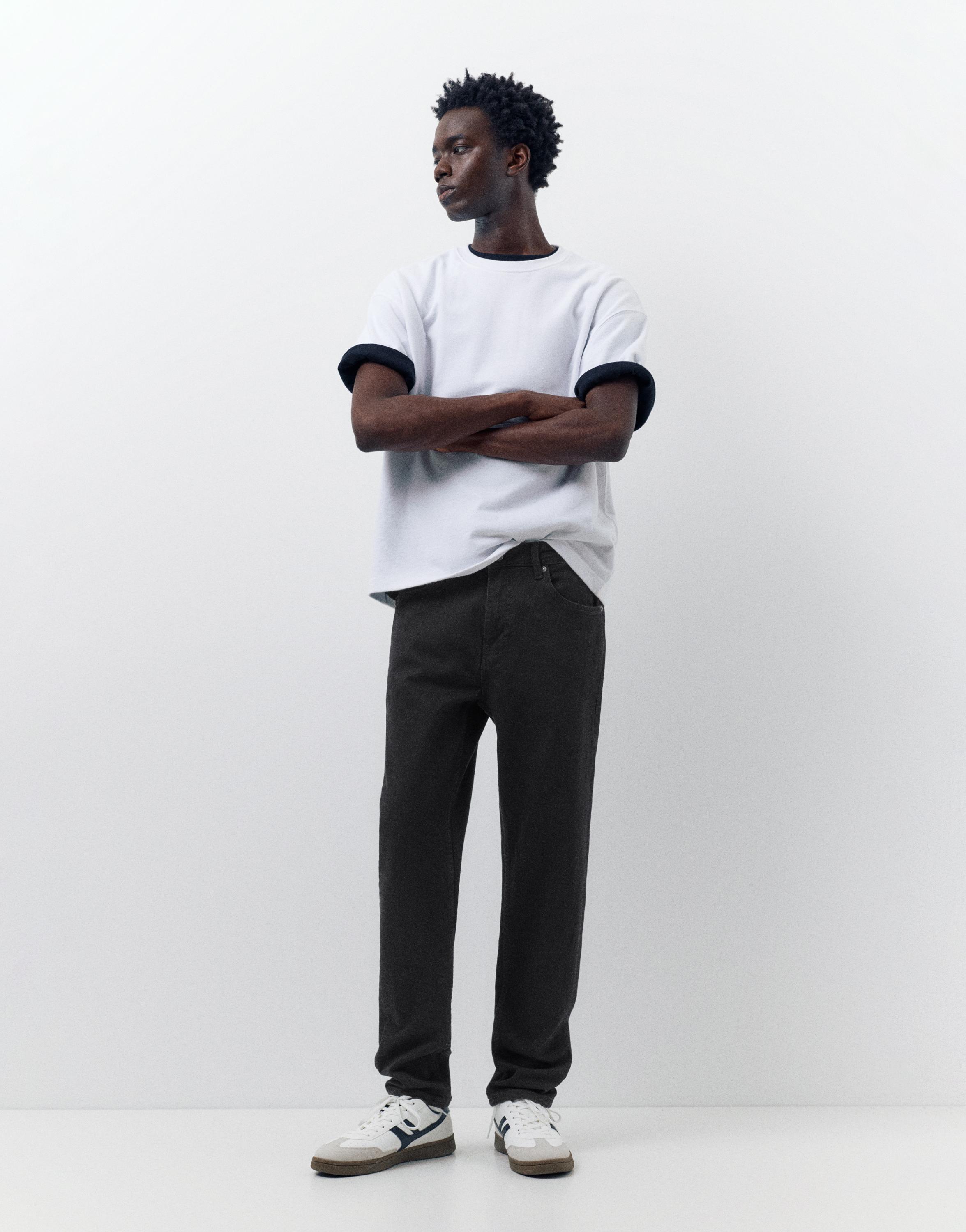 Slim fit jeans — Black